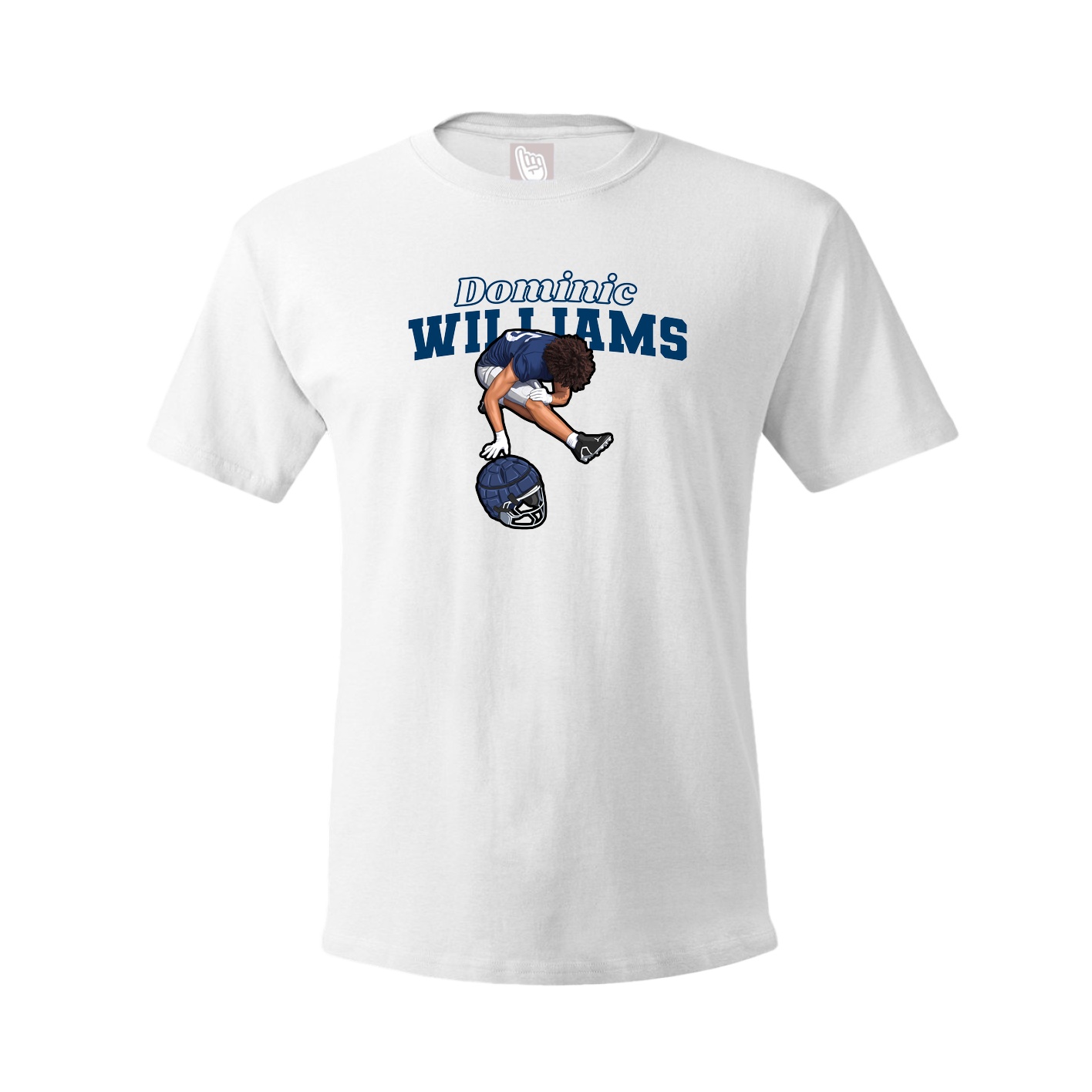 Tee — Name Arch in White