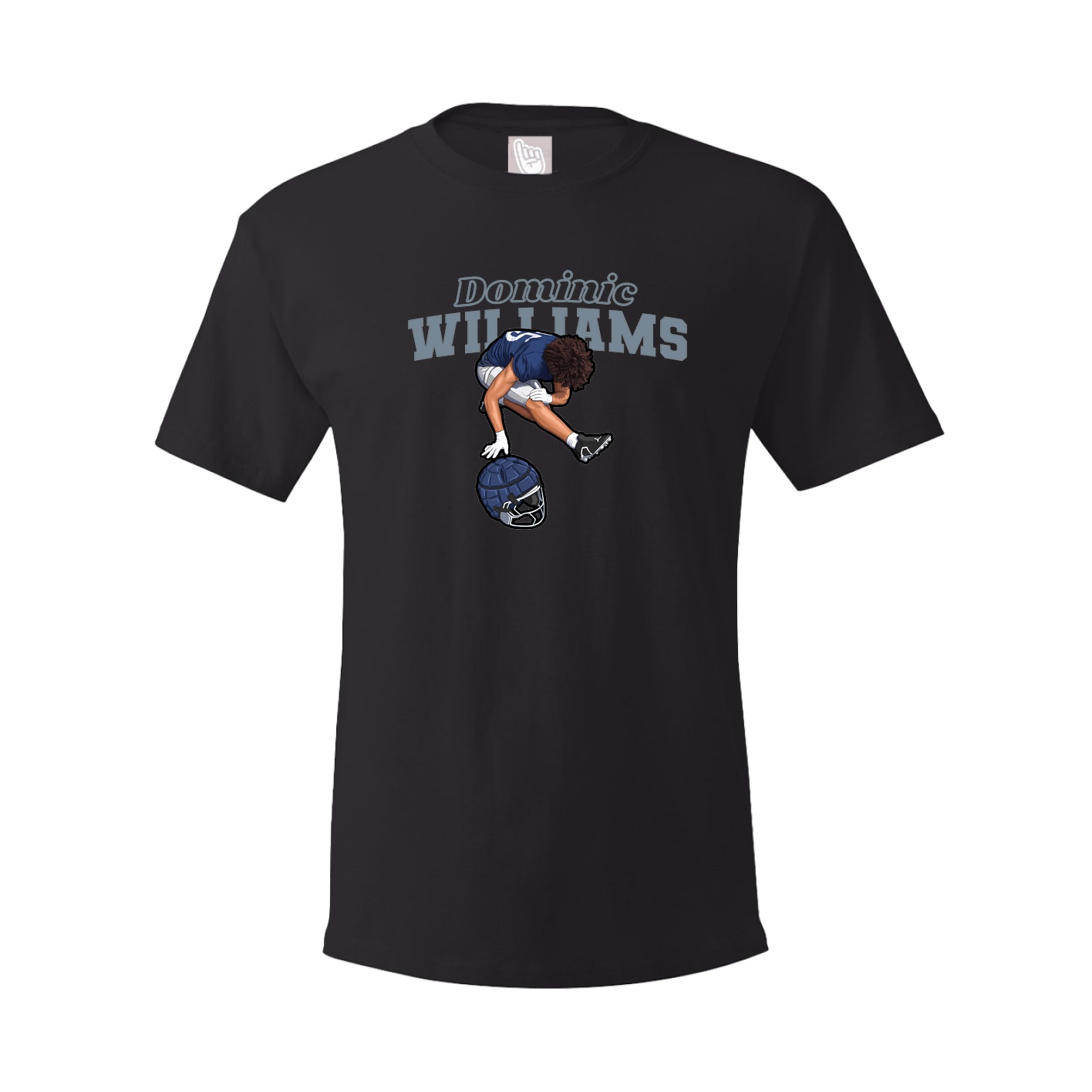 Youth Tee — Name Arch in Black