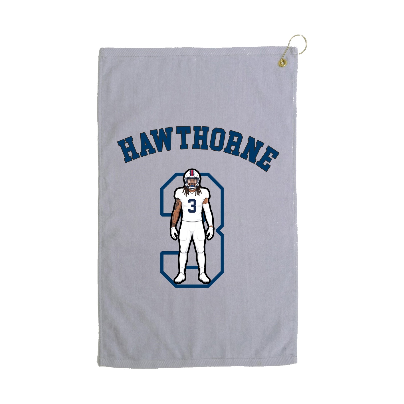 Golf Towel — Shirsey Arch in Grey