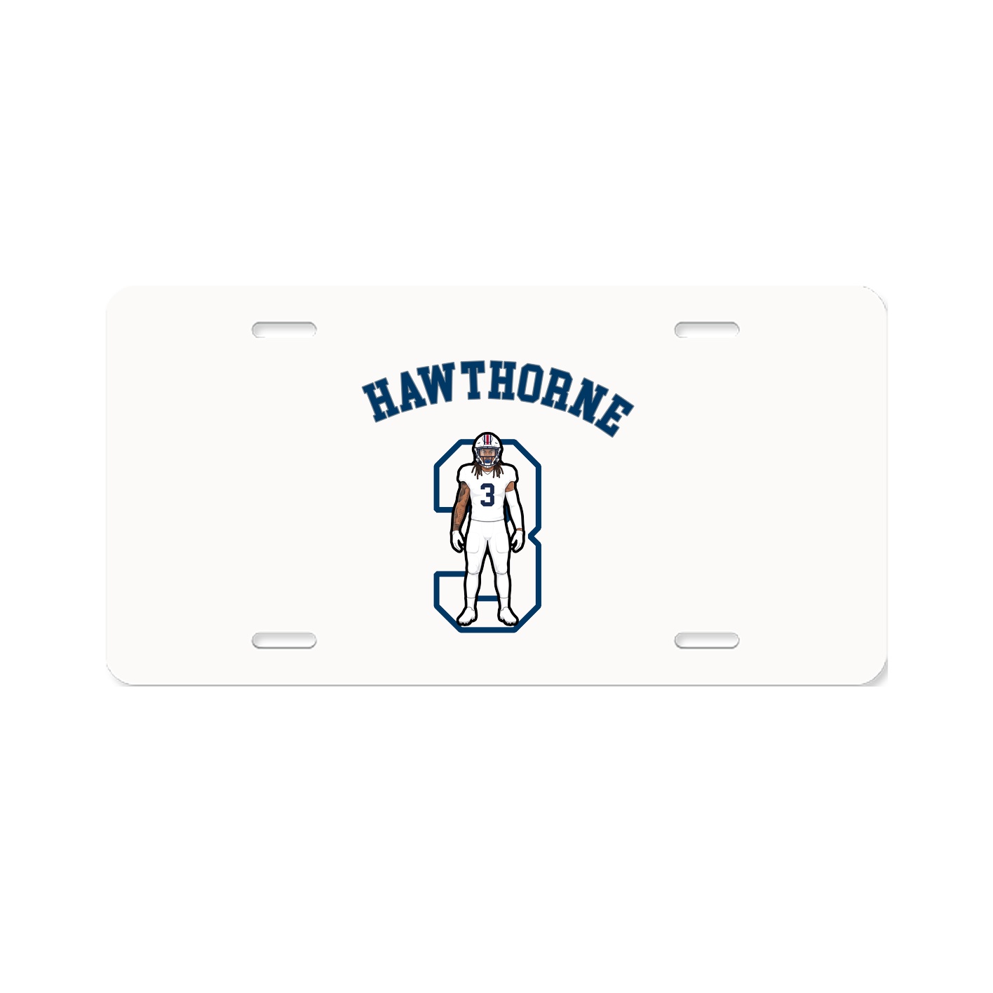 License Plate — Shirsey Arch in Classic