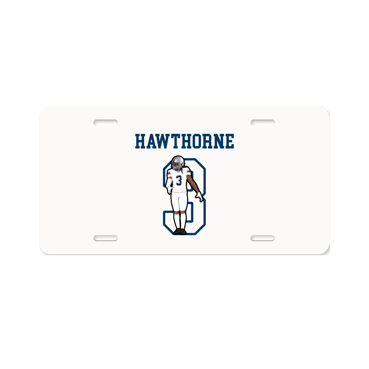 License Plate — Shirsey in Classic