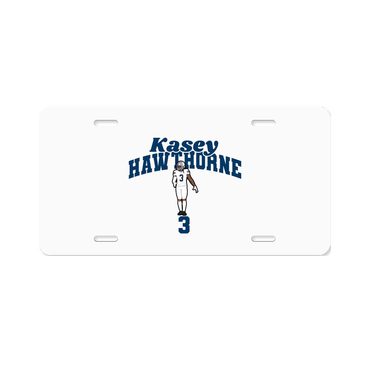 License Plate — Signature Arch in Classic