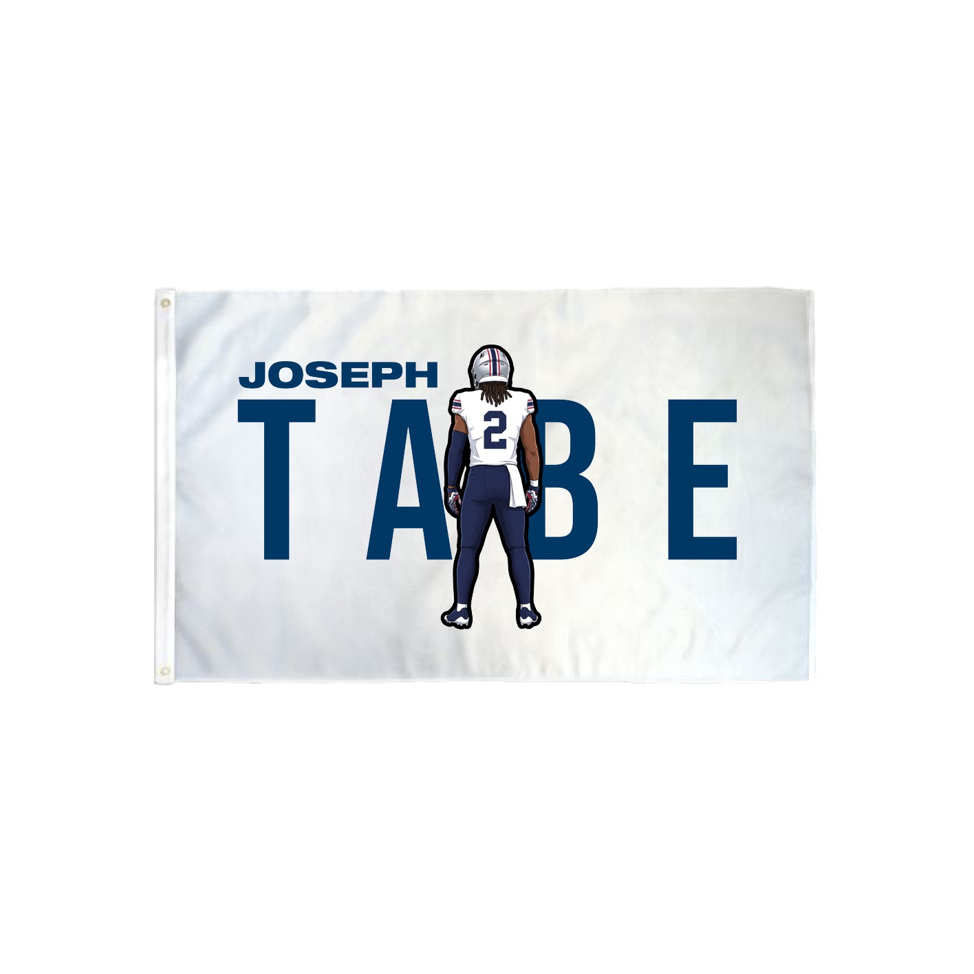 3x5 Flag — Player Name in Classic