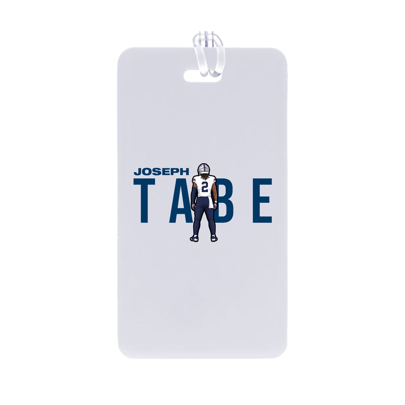 Bag Tag — Player Name in Classic