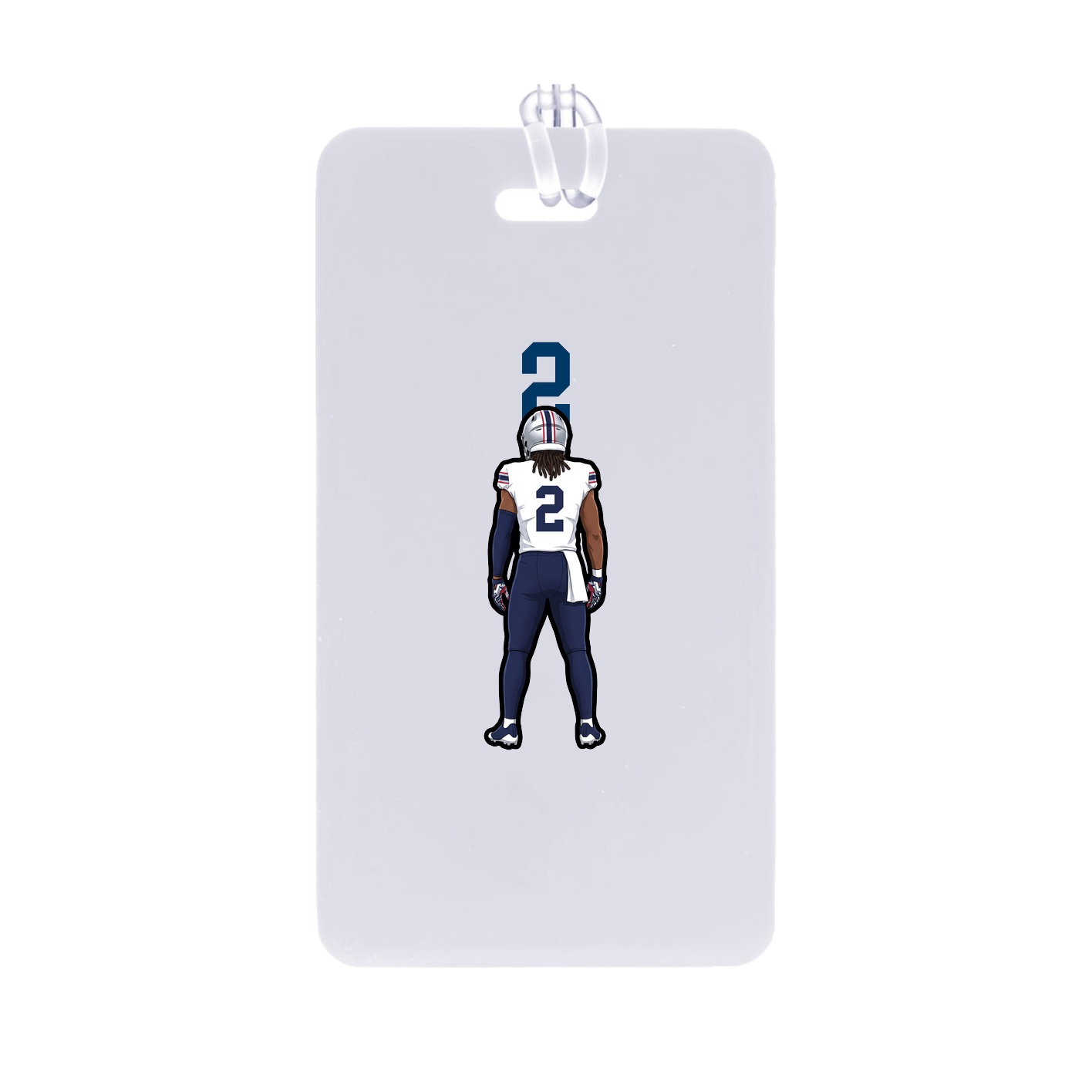 Bag Tag — Number Top in Classic