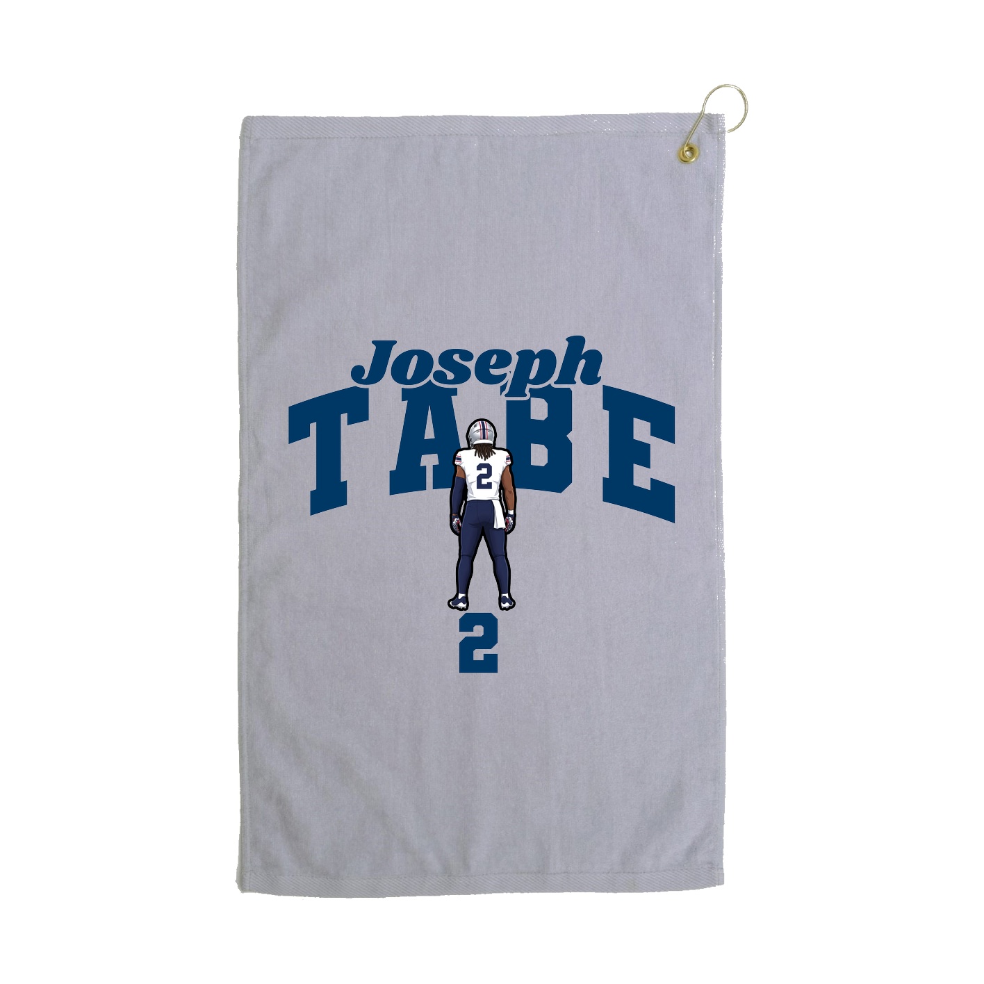 Golf Towel — Signature Arch in Grey