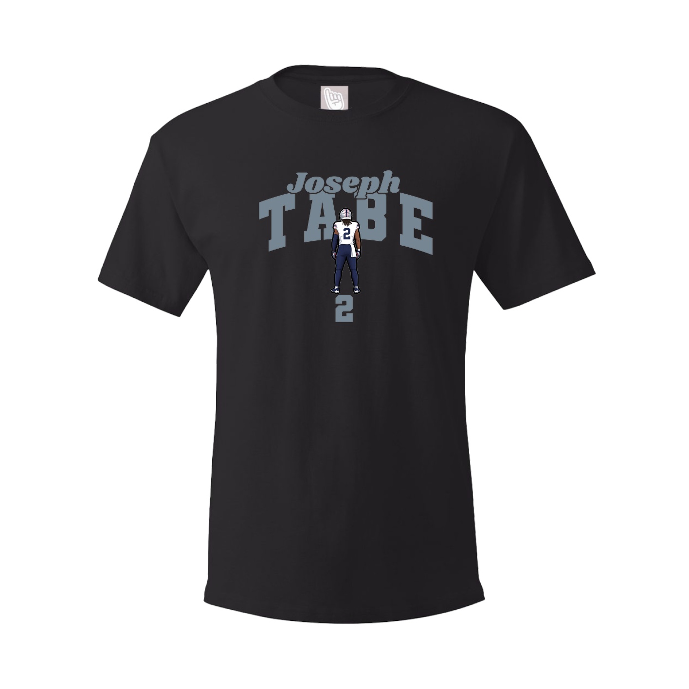 Youth Tee — Signature Arch in Black