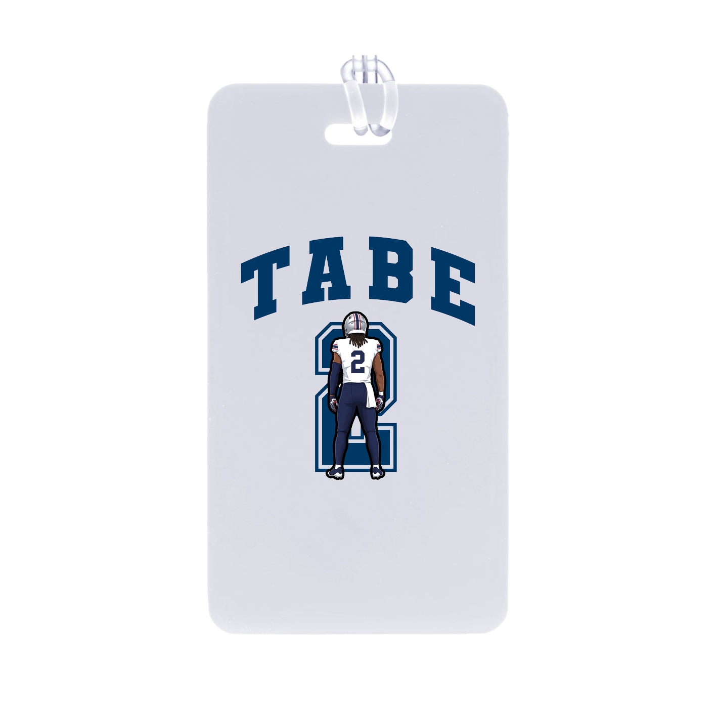 Bag Tag — Number in Classic
