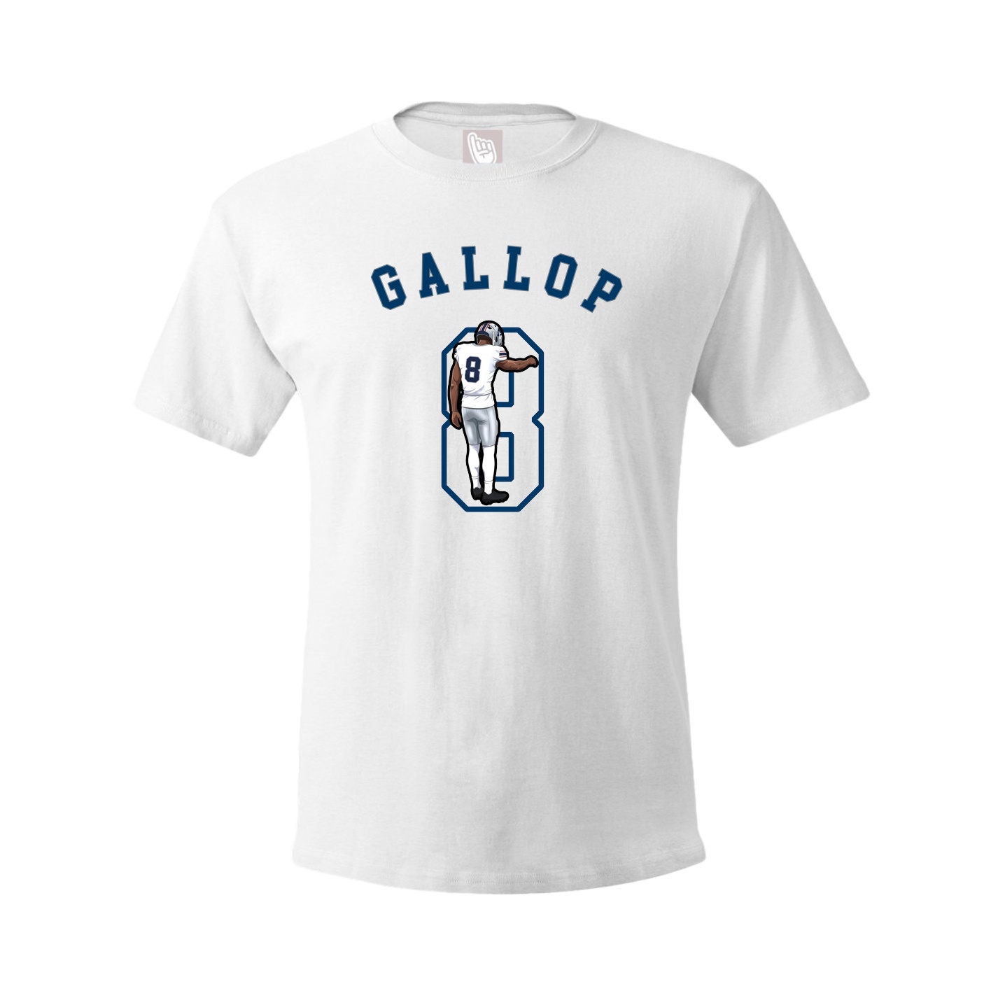 Tee — Shirsey Arch in White