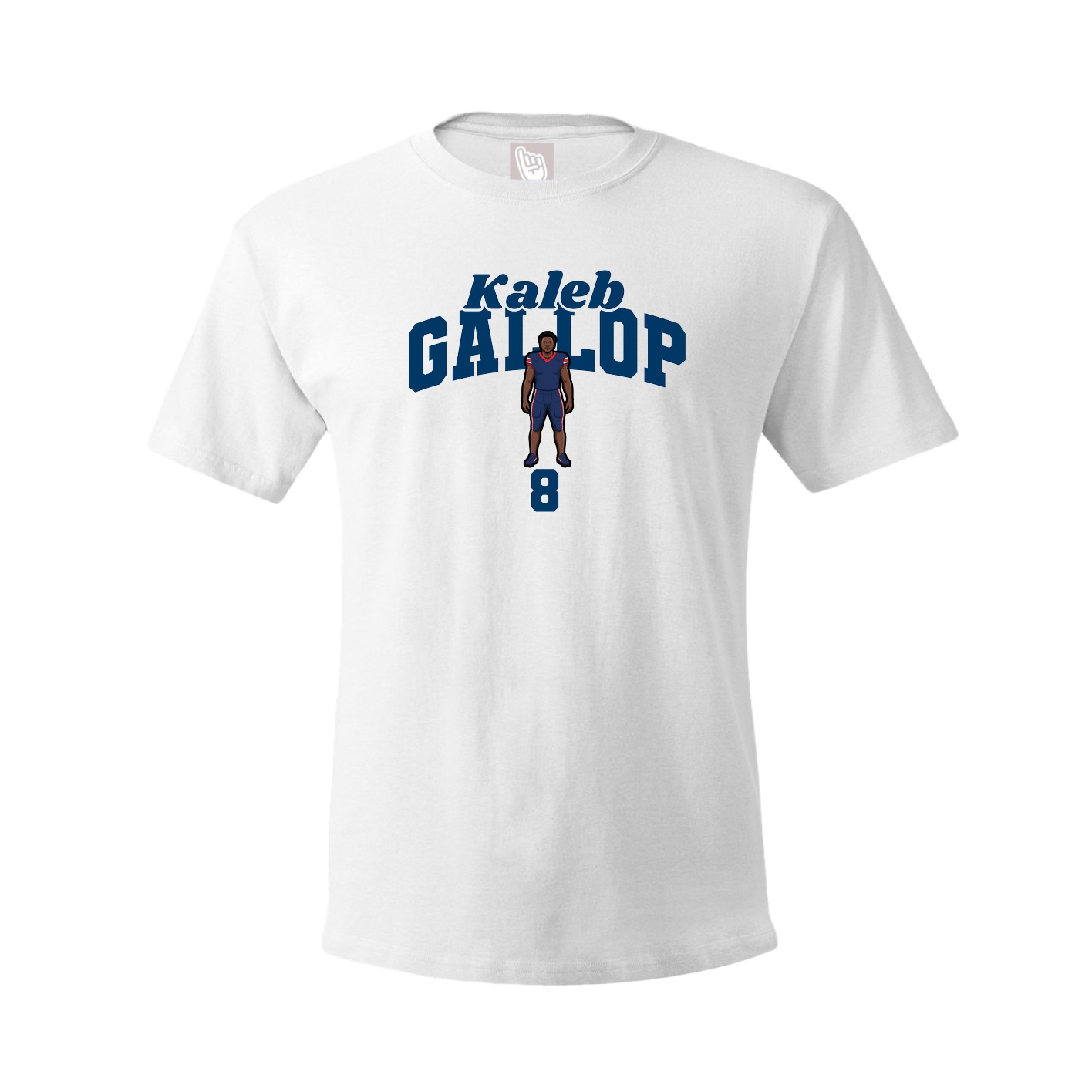 Youth Tee — Signature Arch in White