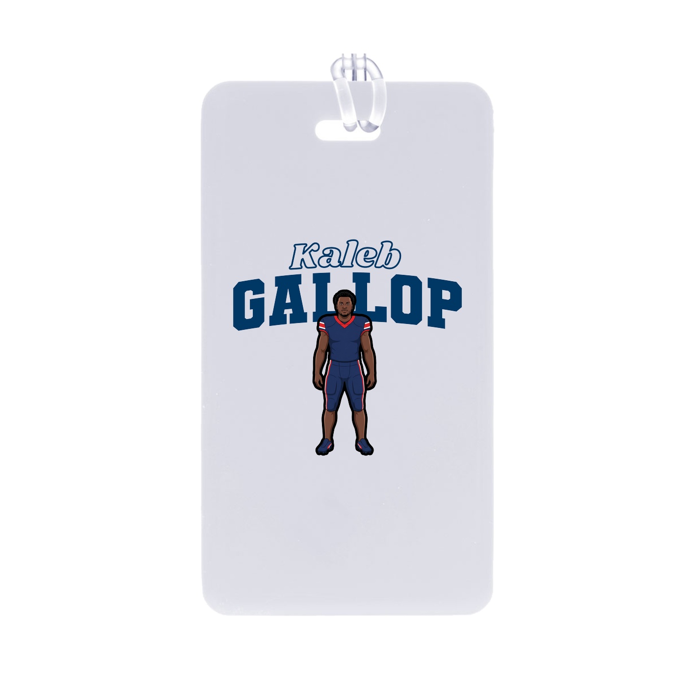Bag Tag — Name Arch in Classic