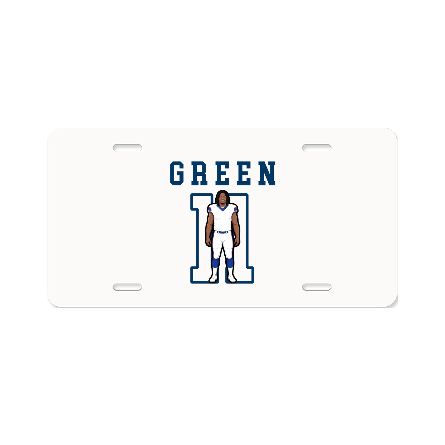 License Plate — Shirsey in Classic