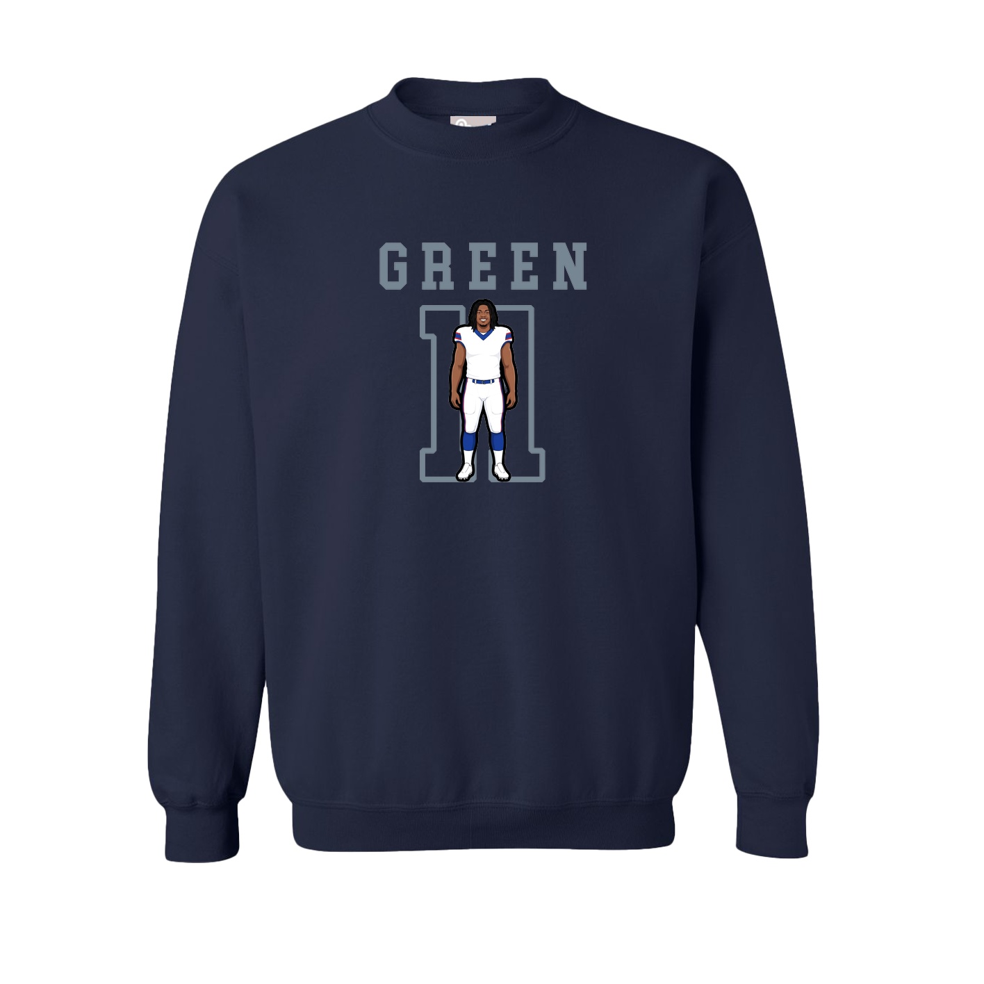 Fleece Crew — Shirsey in Navy