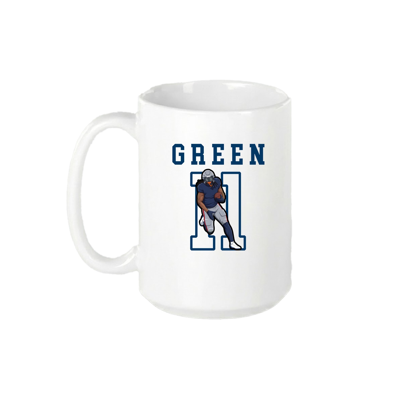 15oz Coffee Mug — Shirsey in White