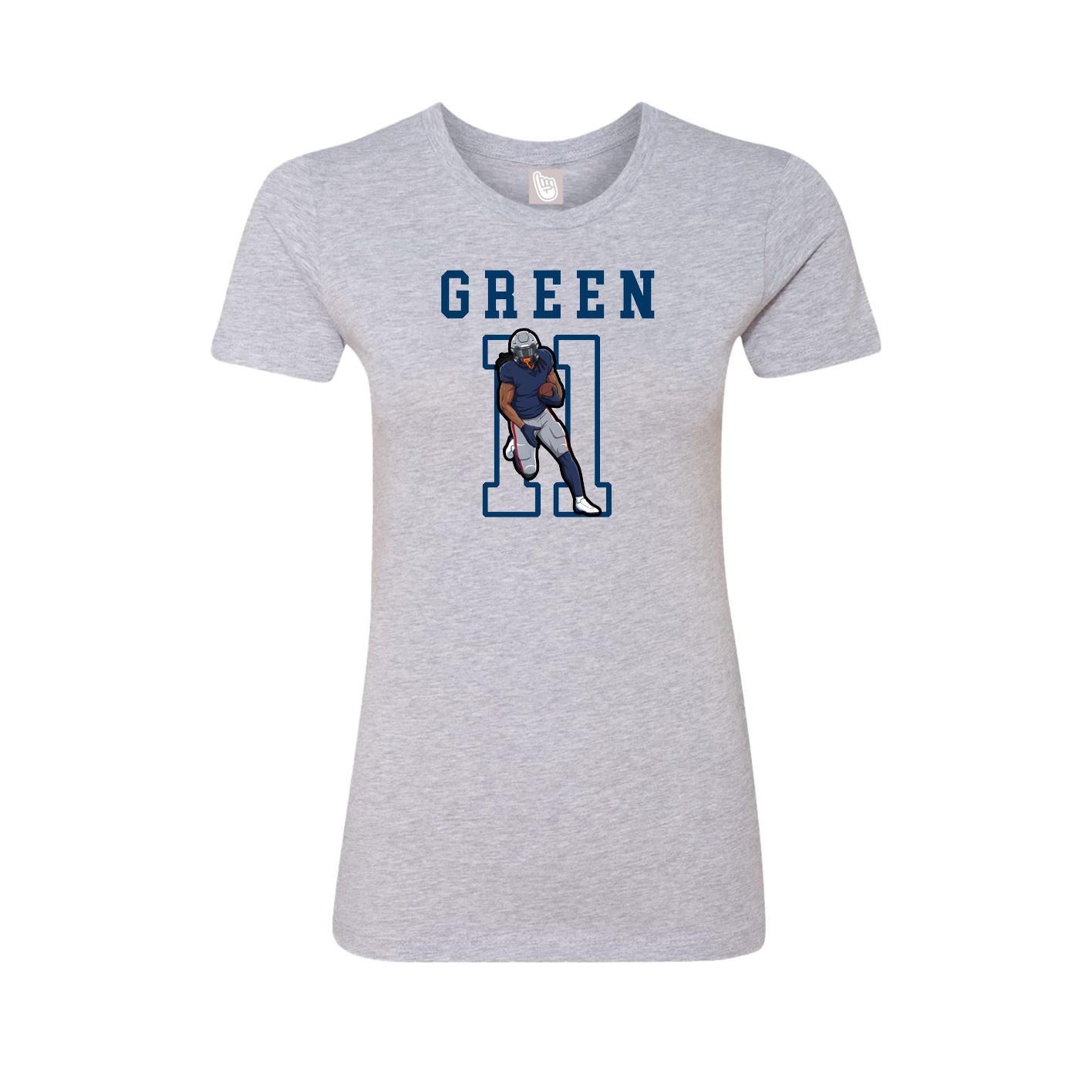 Fitted Women's Tee — Shirsey in Grey
