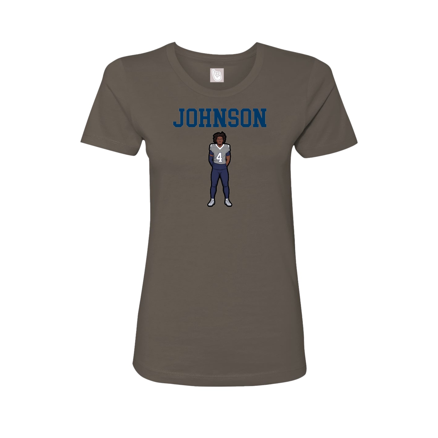 Fitted Women's Tee — Shirsey in Grey