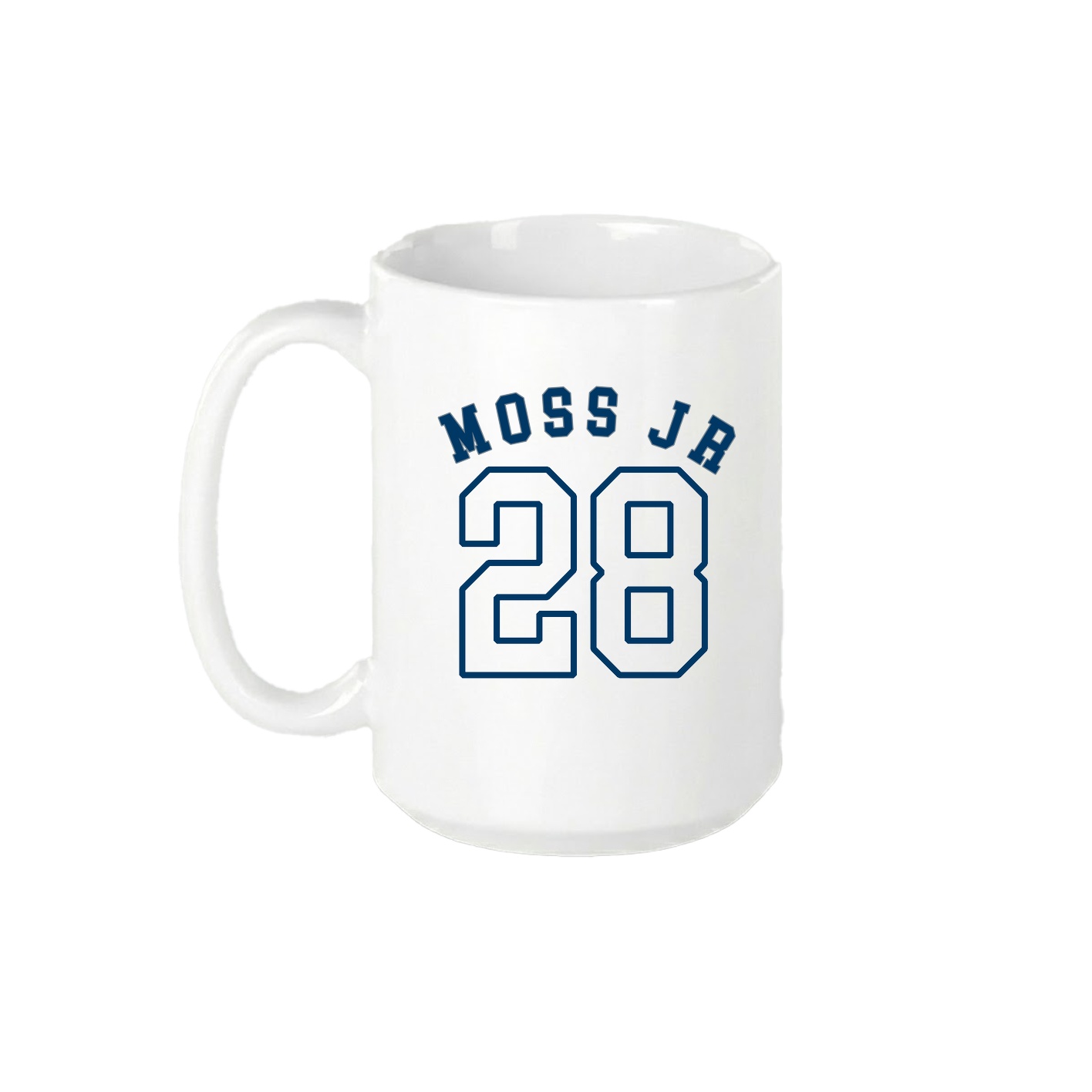 15oz Coffee Mug — Shirsey Arch in White