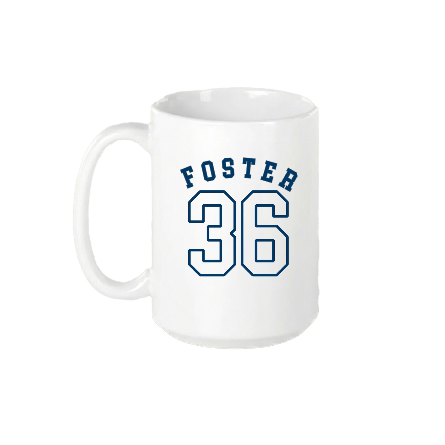15oz Coffee Mug — Shirsey Arch in White