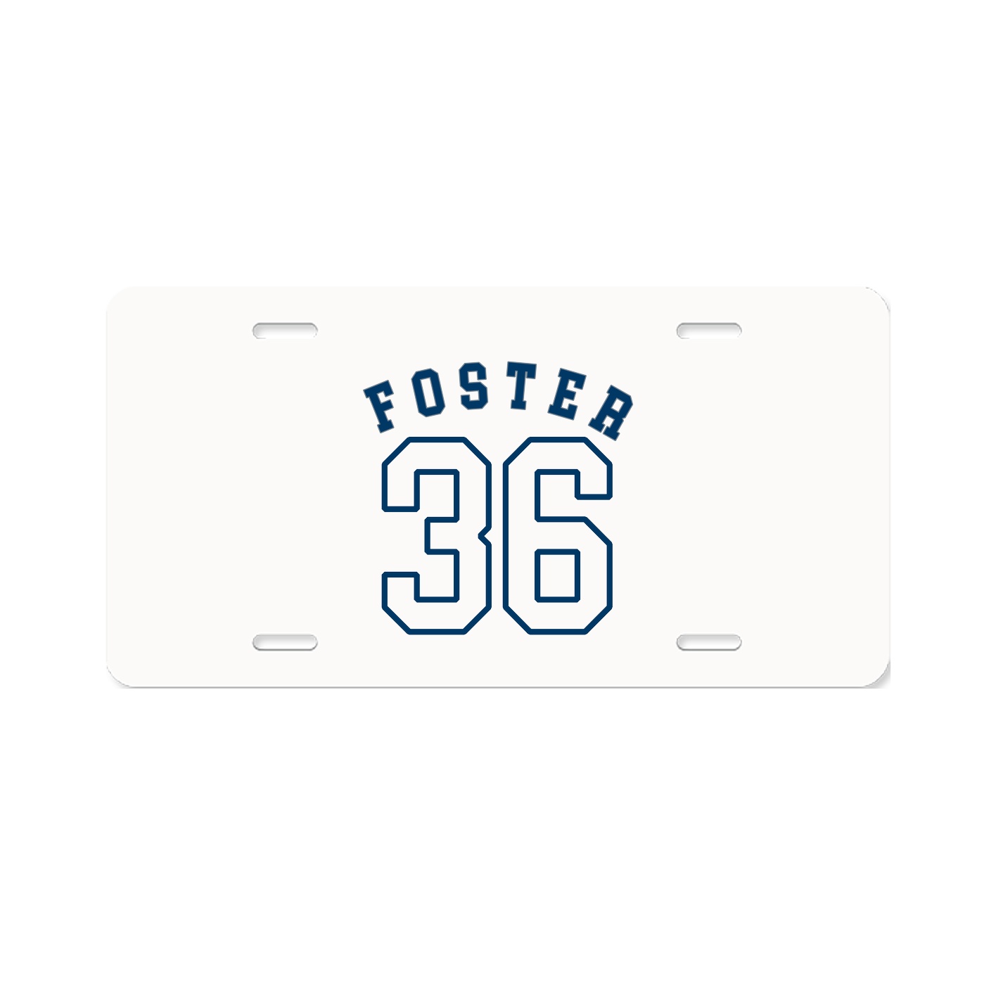 License Plate — Shirsey Arch in Classic