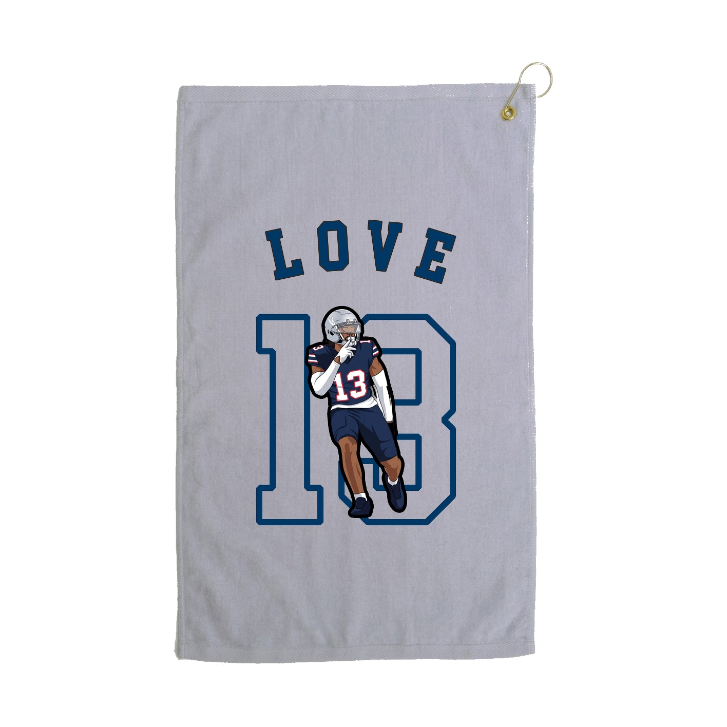 Golf Towel — Shirsey Arch in Grey