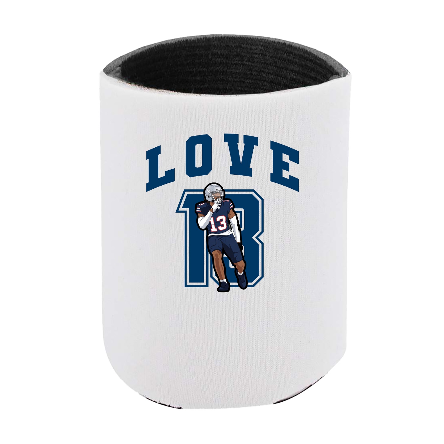 Can Holder — Number in White