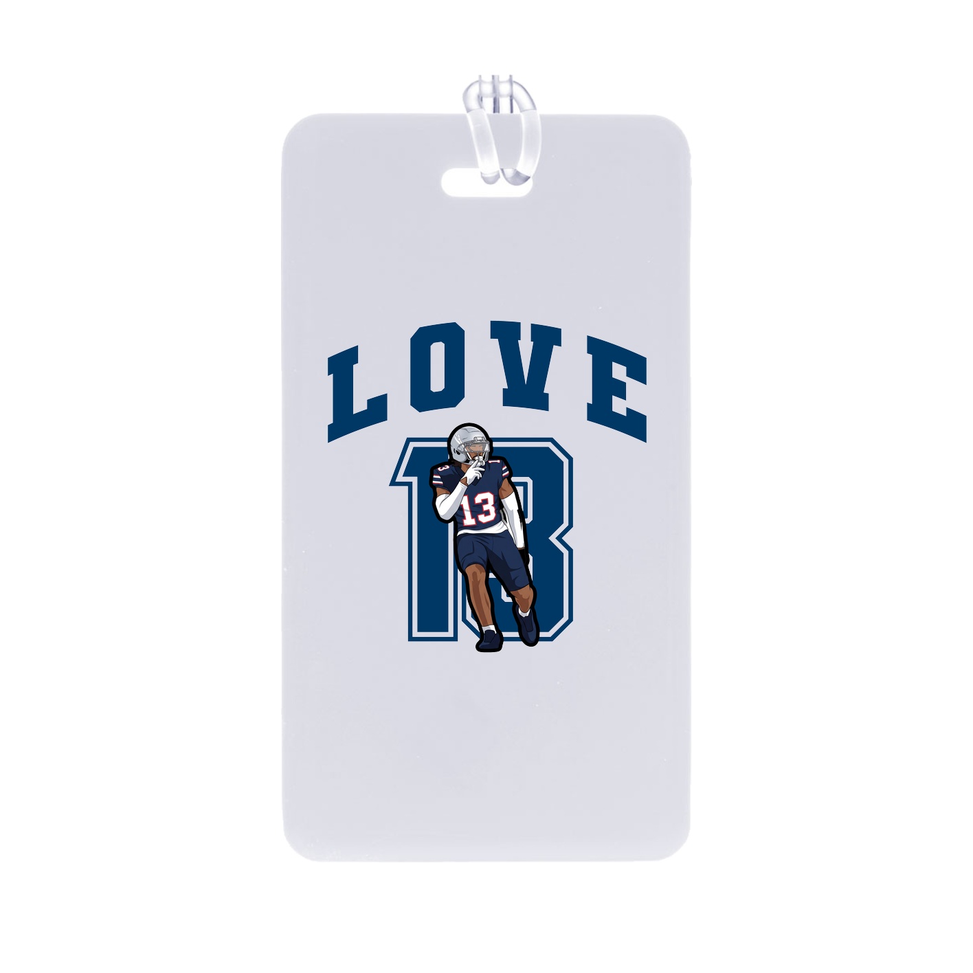 Bag Tag — Number in Classic