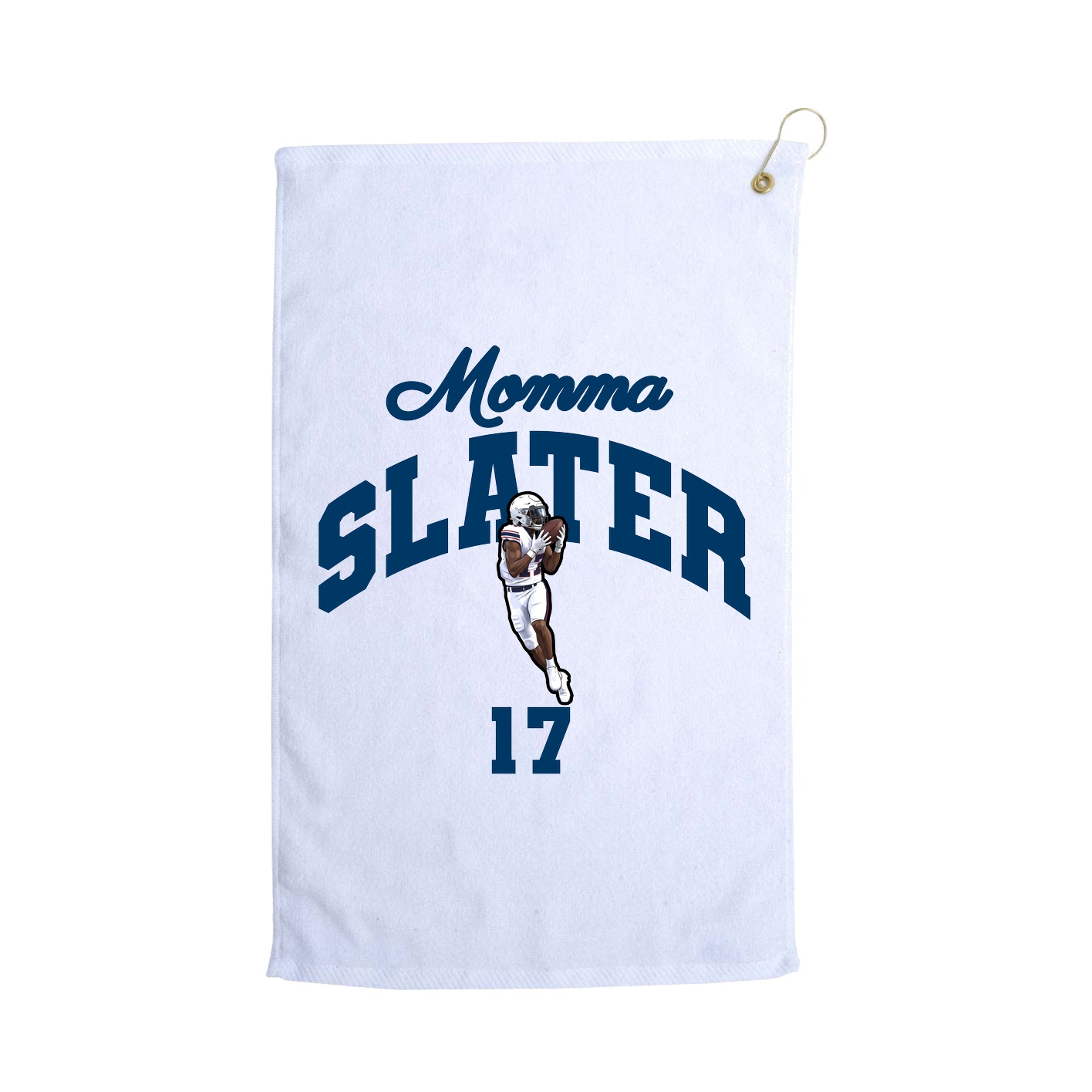 Golf Towel — Mothers Day Arch in White
