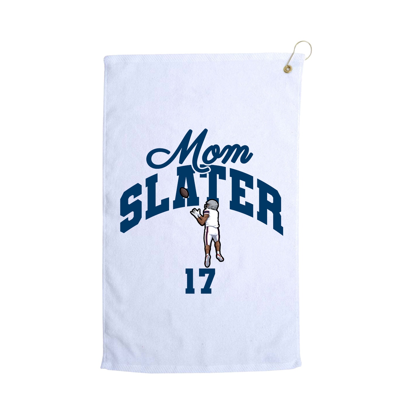 Golf Towel — Mothers Day Arch in White
