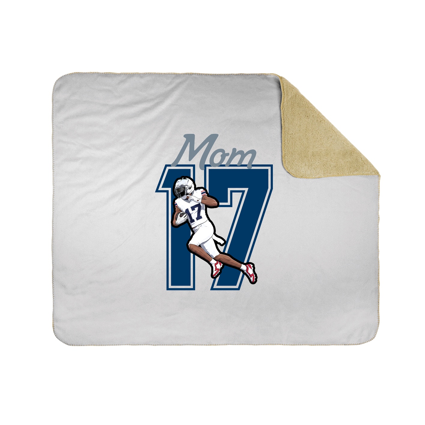 Throw Blanket — Mothers Day Shirsey in White