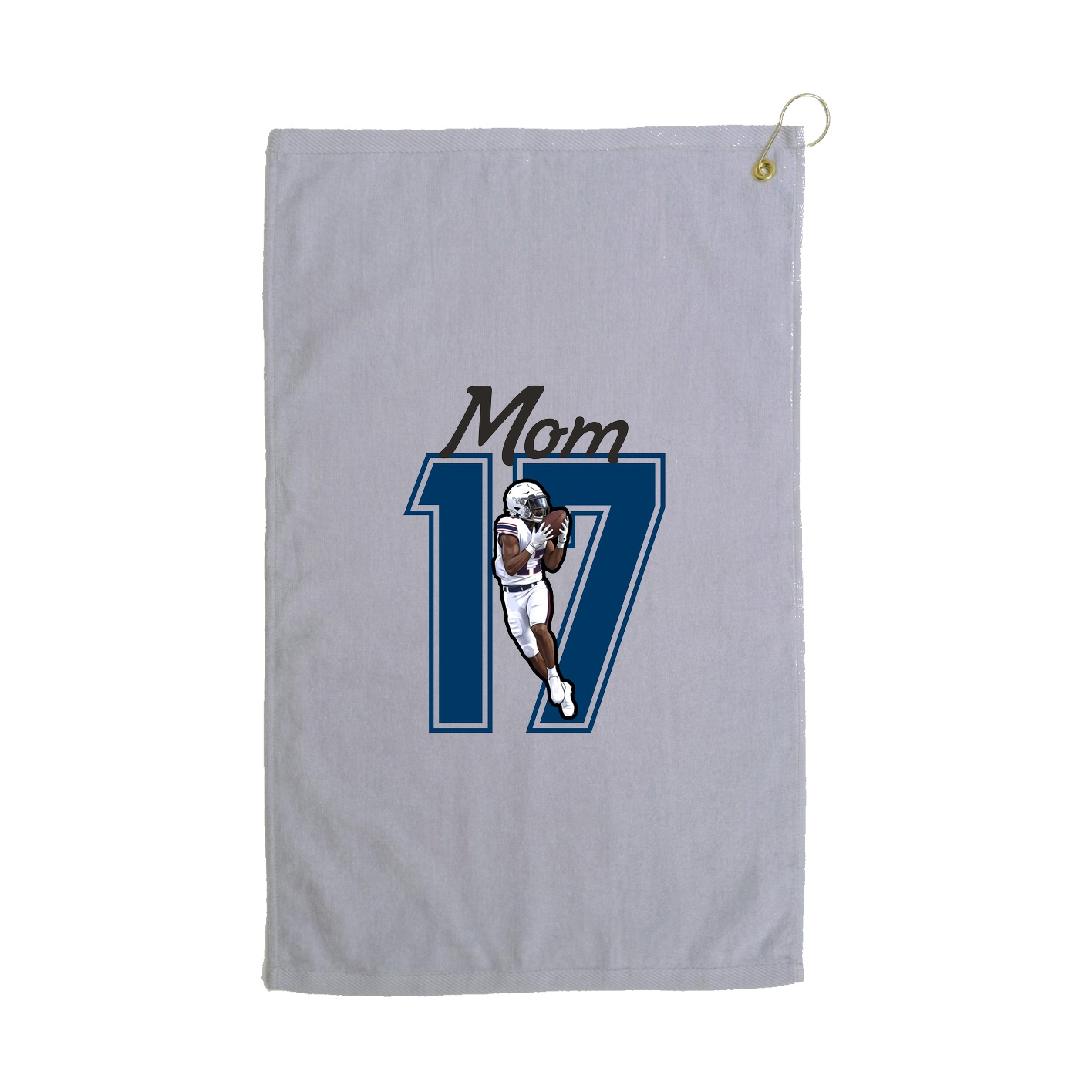 Golf Towel — Mothers Day Shirsey in Grey