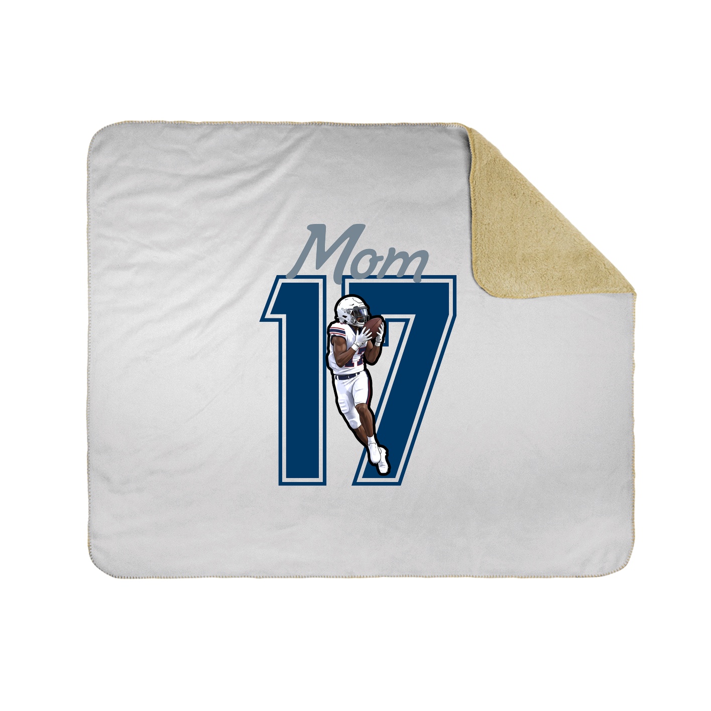 Throw Blanket — Mothers Day Shirsey in White