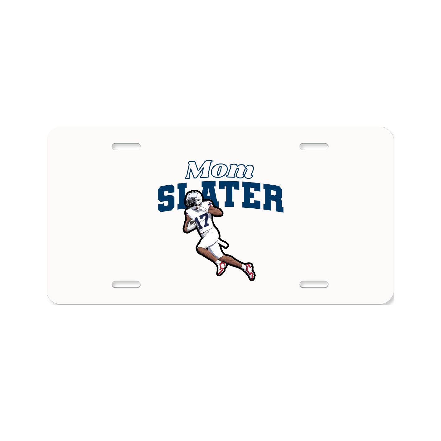 License Plate — Mothers Day Block in Classic