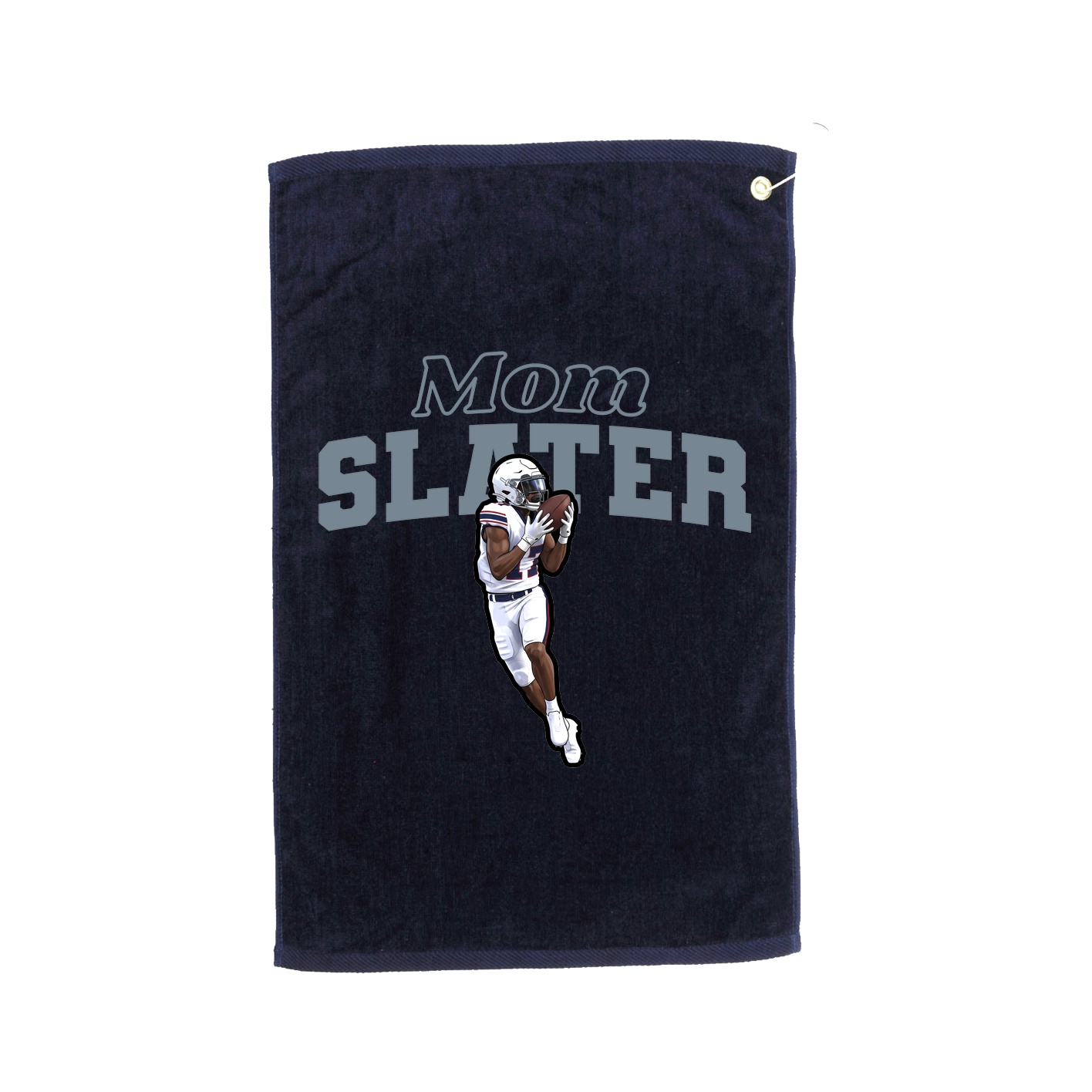 Golf Towel — Mothers Day Block in Navy