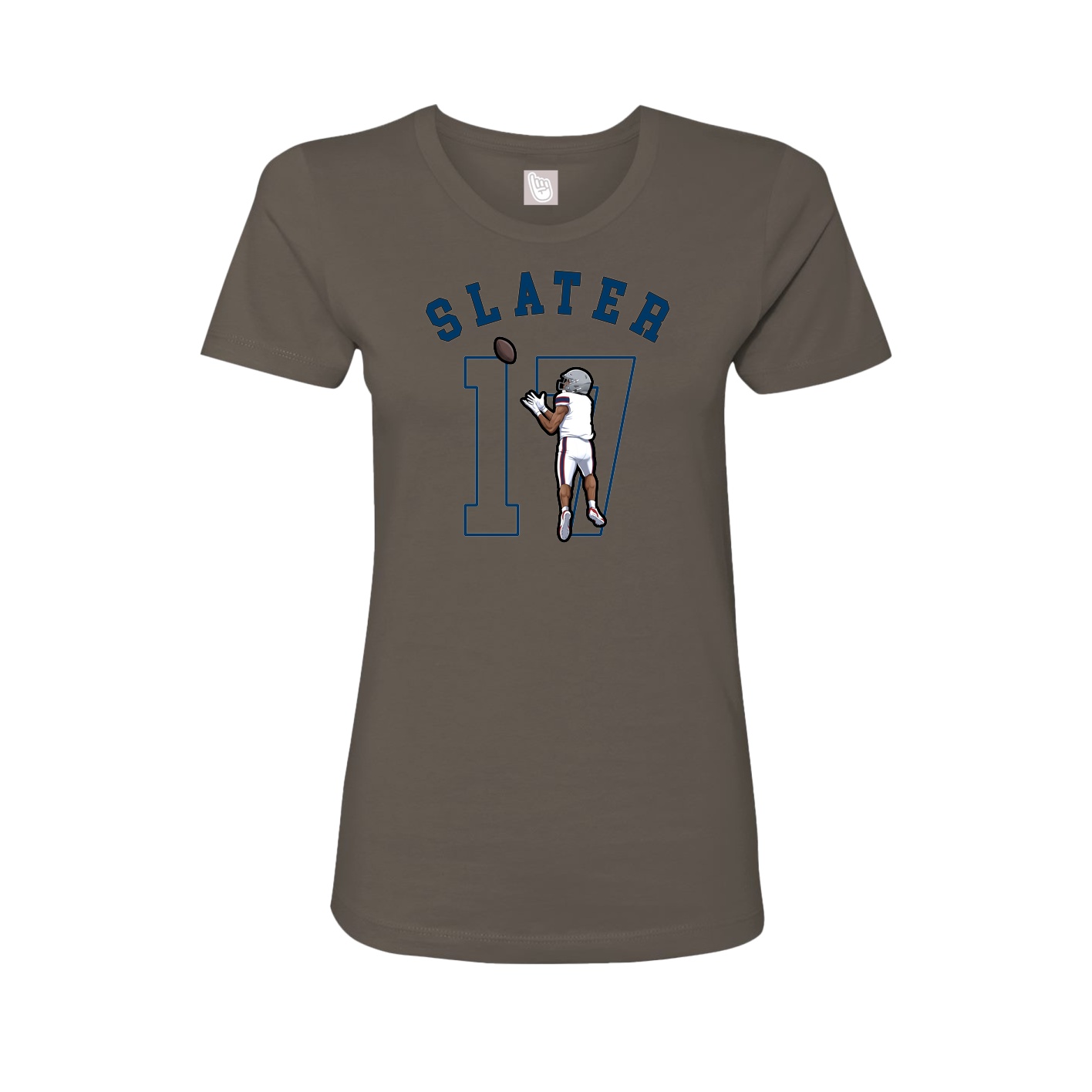 Fitted Women's Tee — Shirsey Arch in Grey
