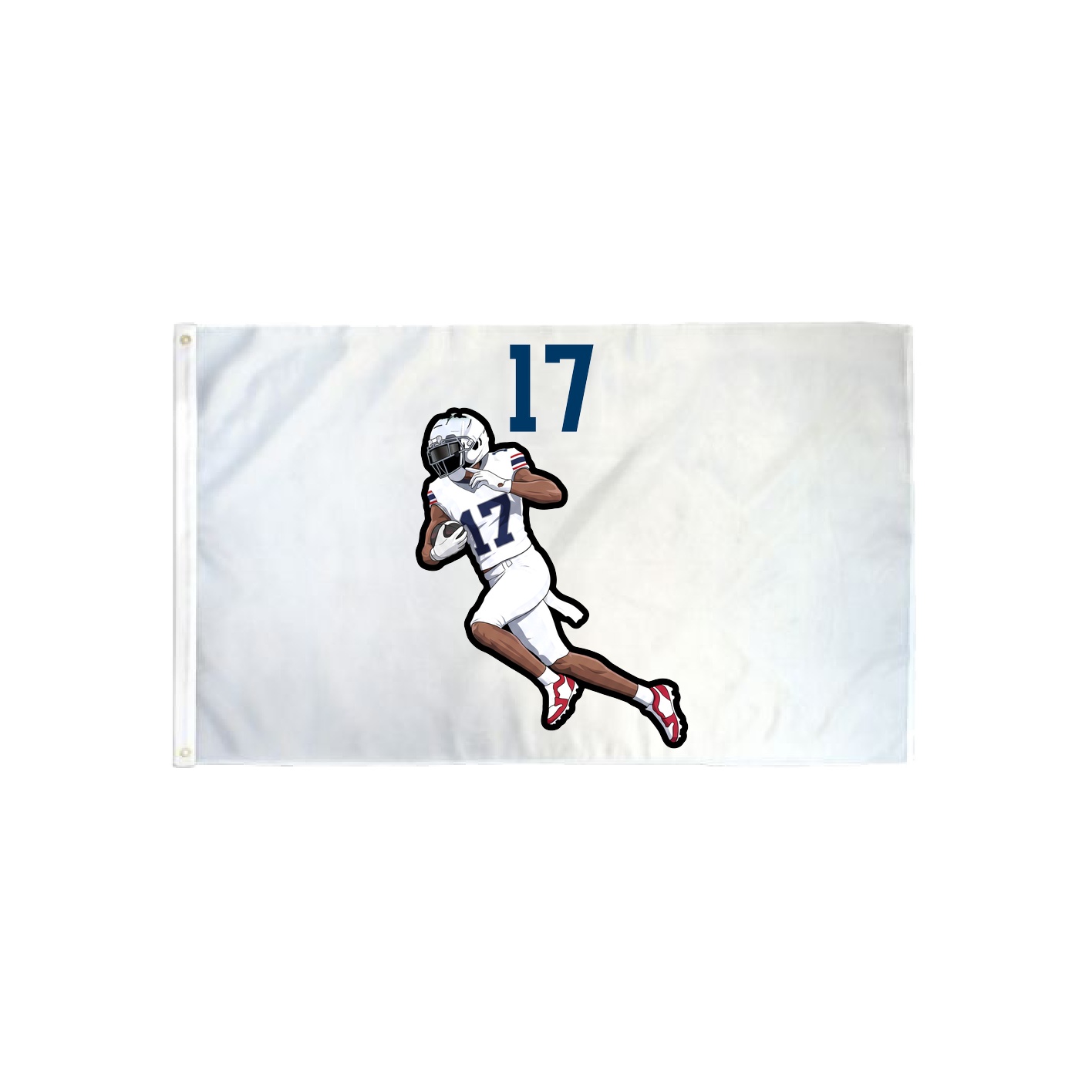 3x5 Flag — Number Top in Classic