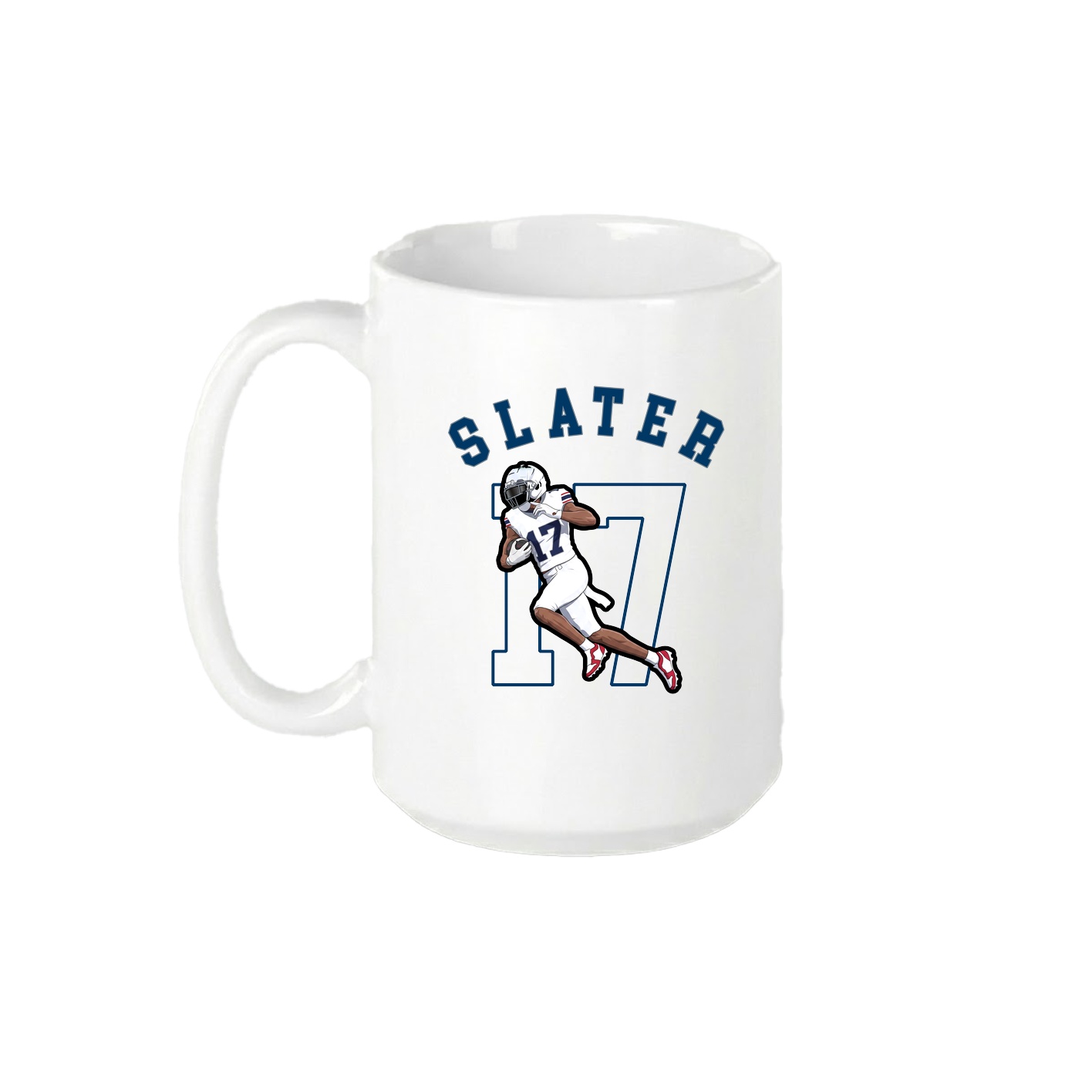 15oz Coffee Mug — Shirsey Arch in White