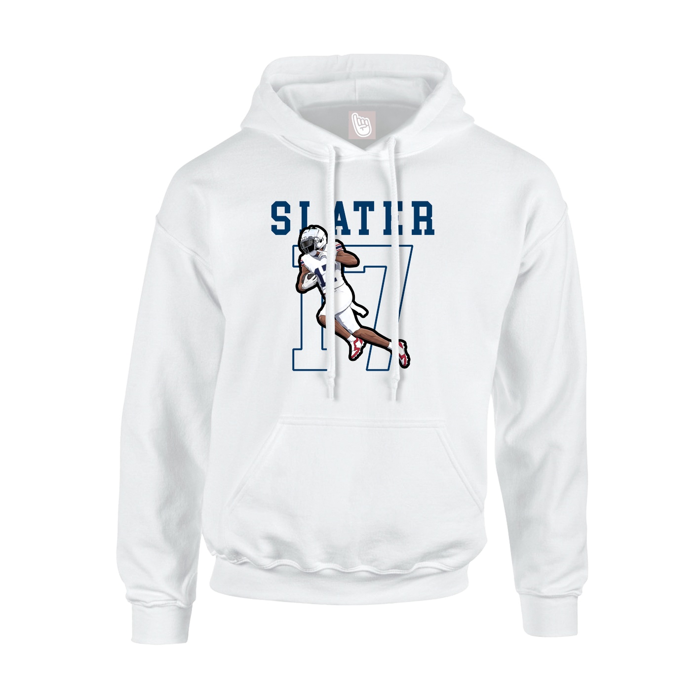 Hoodie — Shirsey in White
