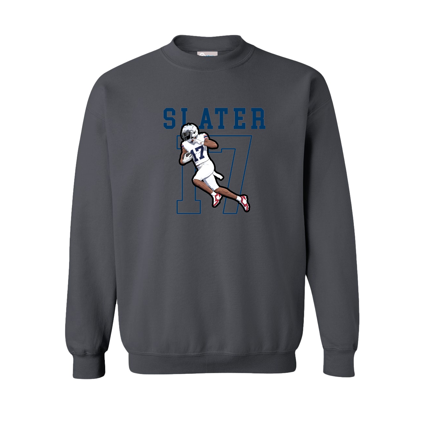 Fleece Crew — Shirsey in Grey