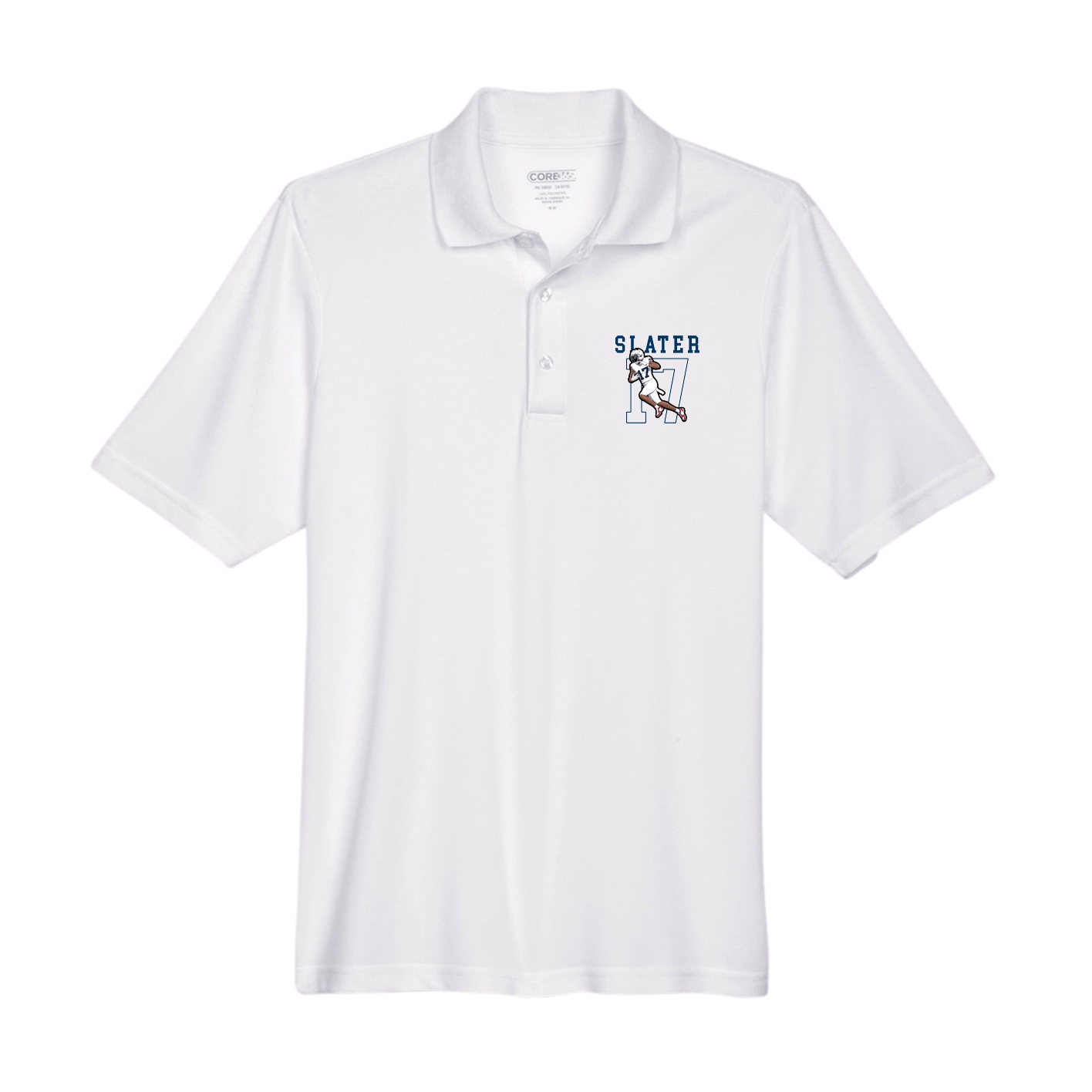 Performance Polo — Shirsey in White