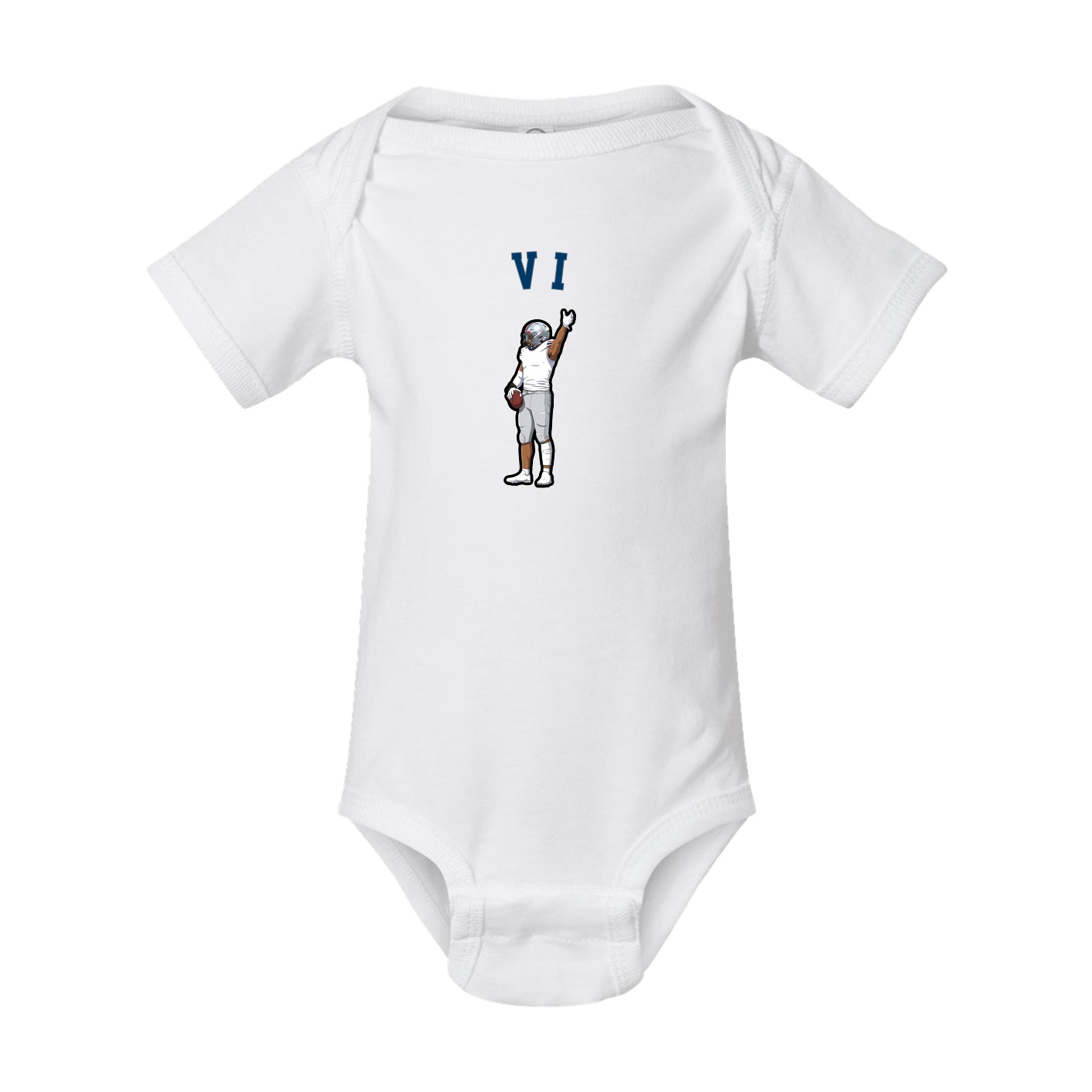 Baby Onesie — Shirsey Arch in White