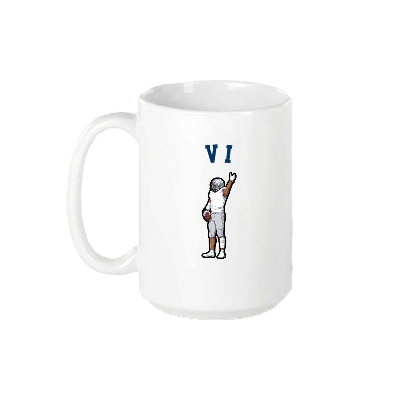 15oz Coffee Mug — Shirsey Arch in White