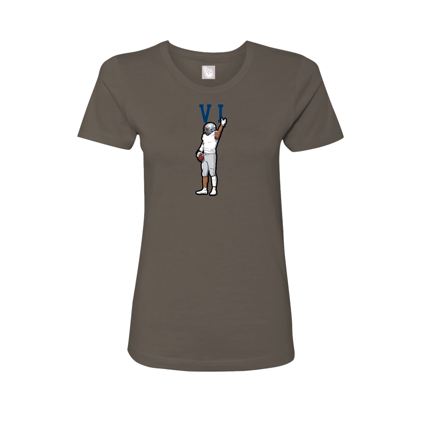 Fitted Women's Tee — Shirsey in Grey