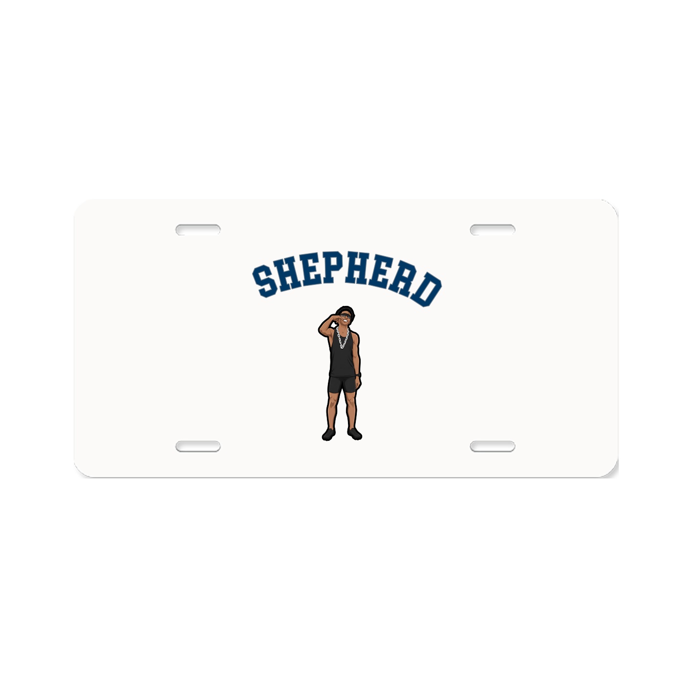 License Plate — Shirsey Arch in Classic