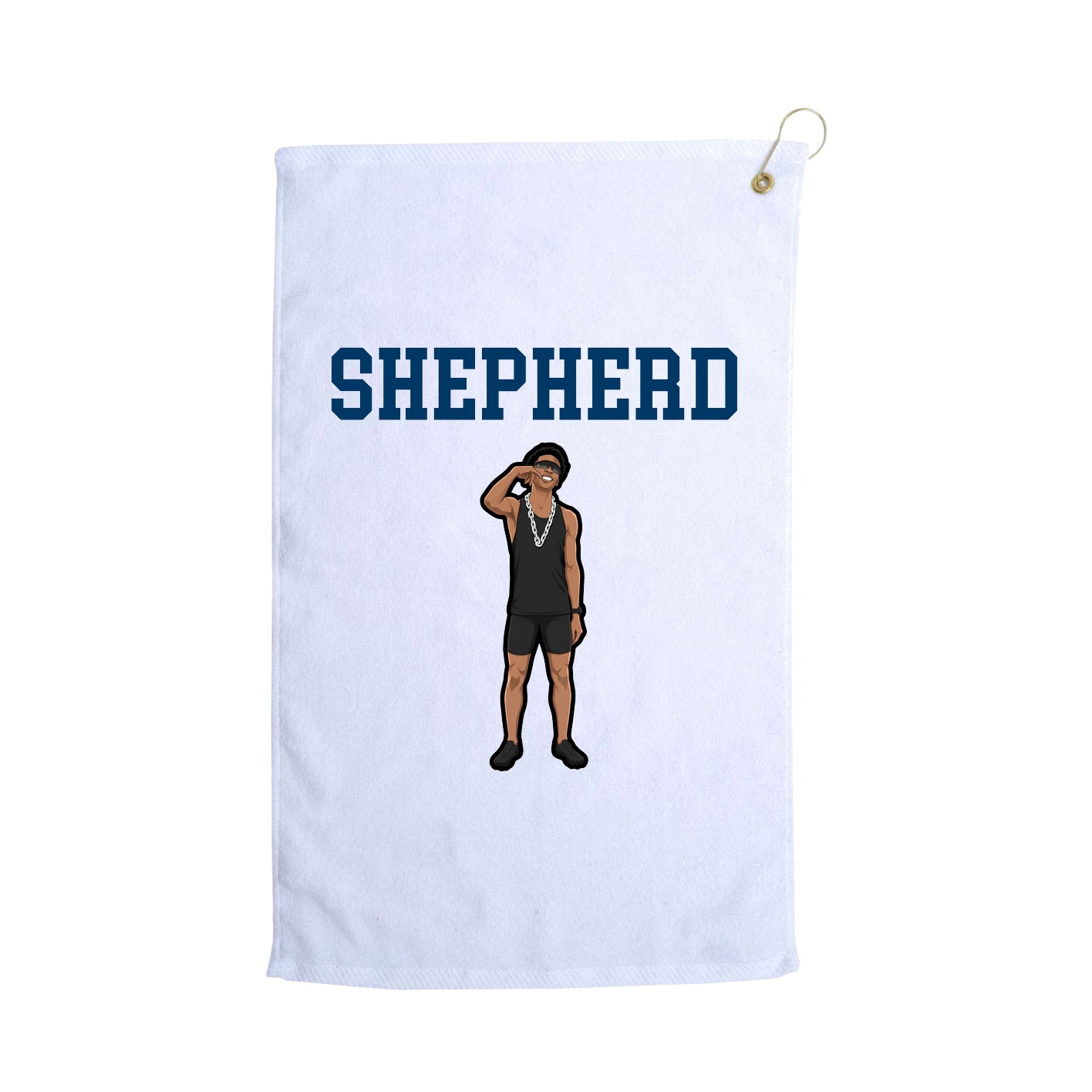 Golf Towel — Shirsey in White