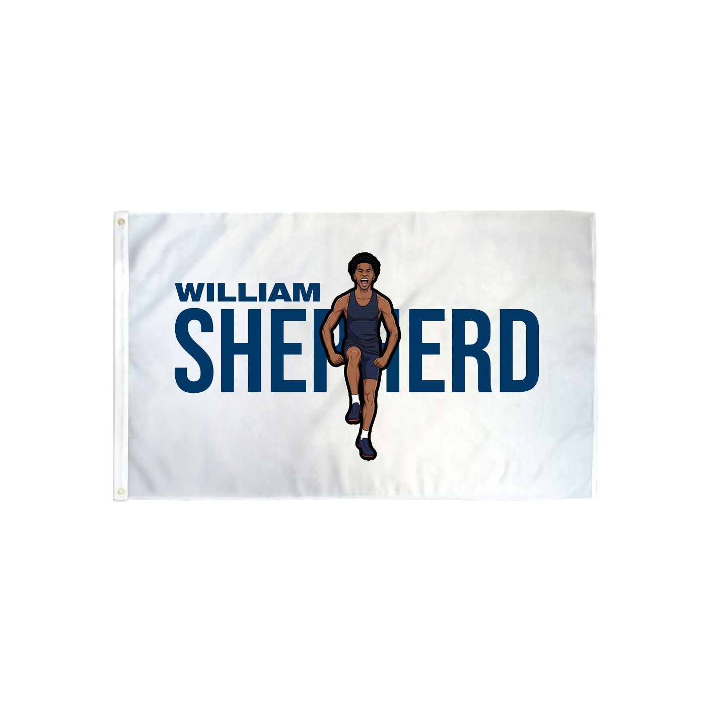 3x5 Flag — Player Name in Classic