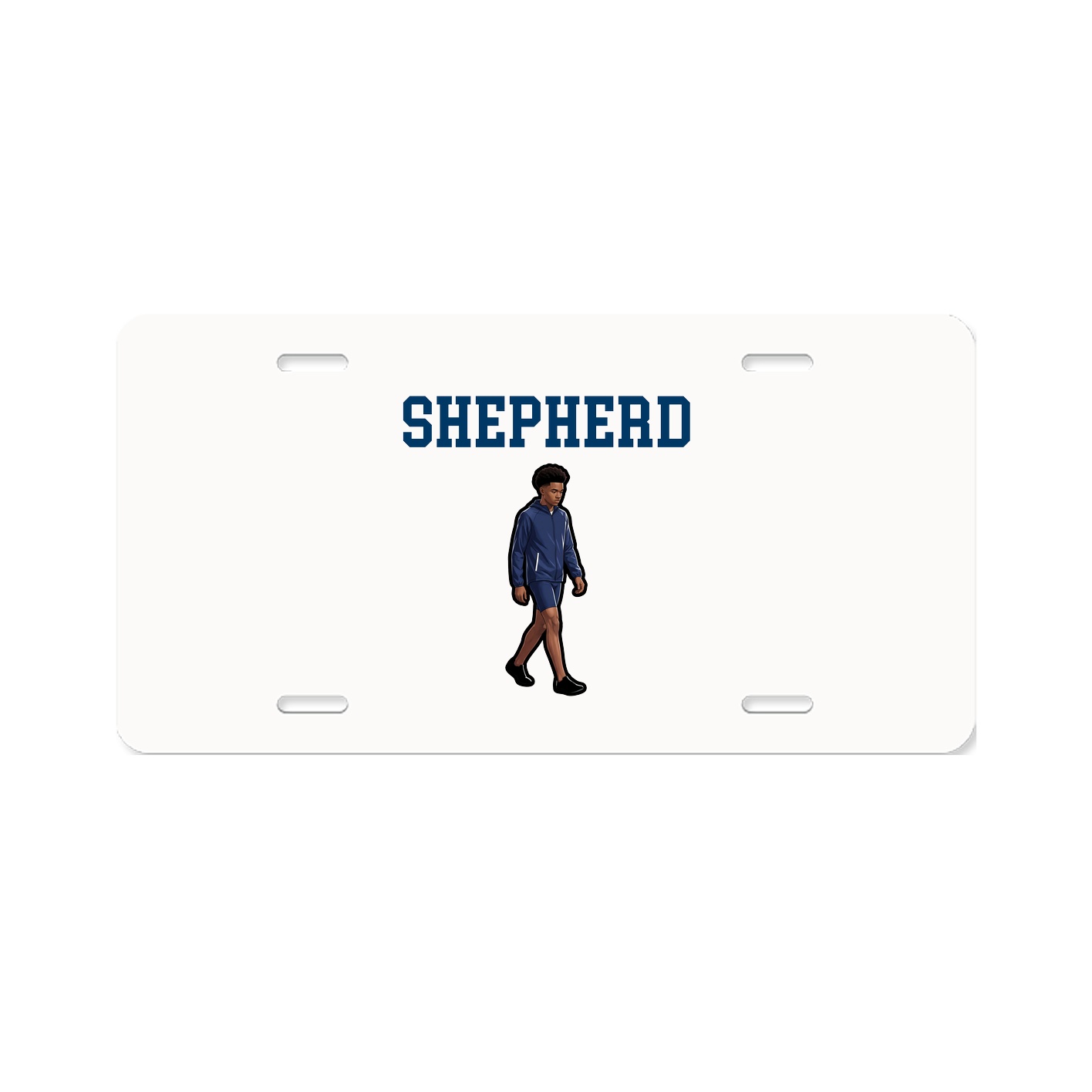 License Plate — Shirsey in Classic