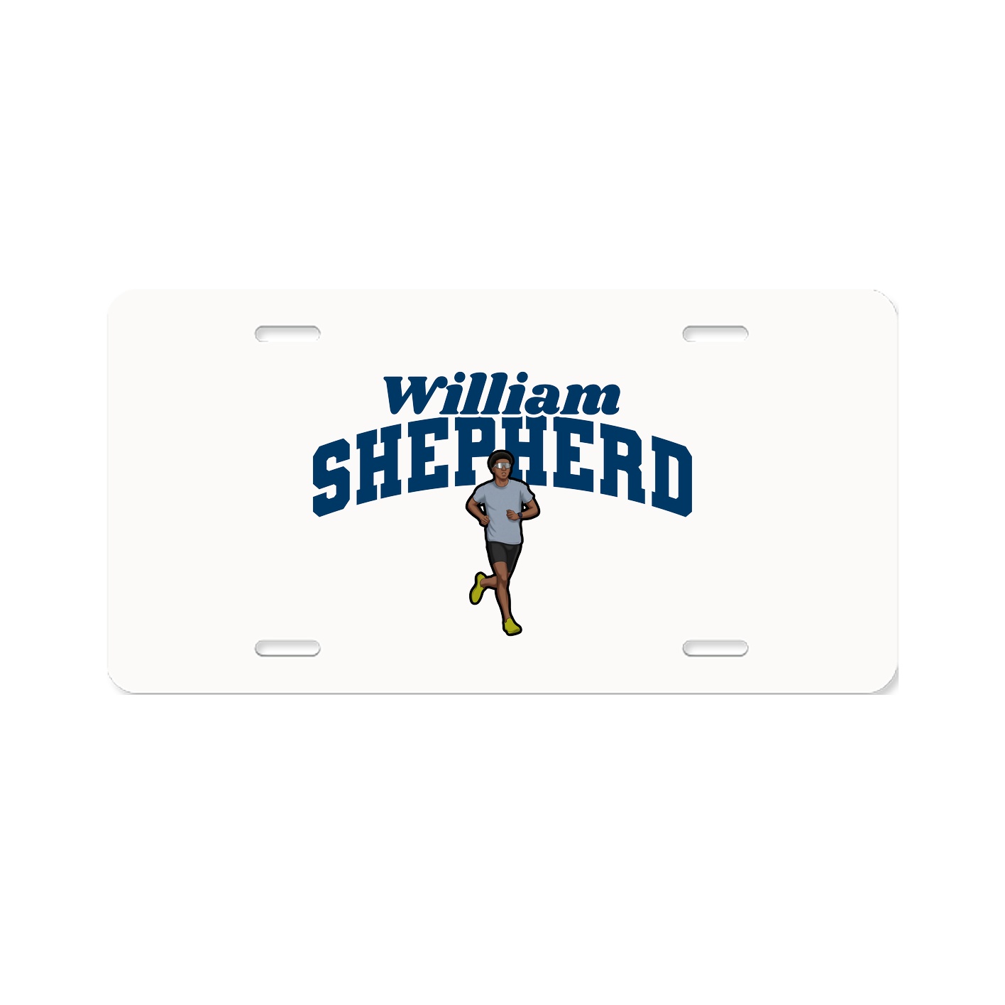 License Plate — Signature Arch in Classic