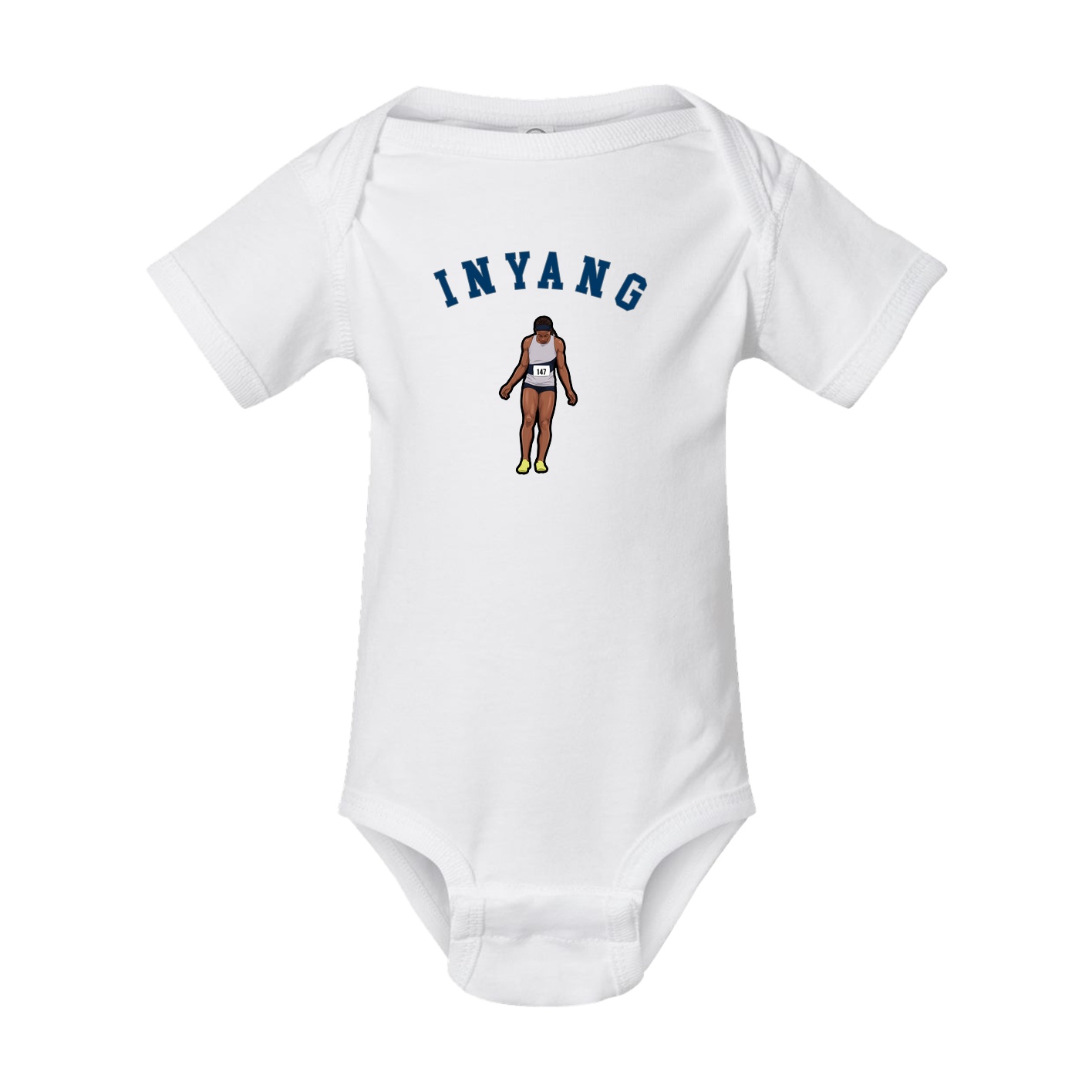 Baby Onesie — Shirsey Arch in White