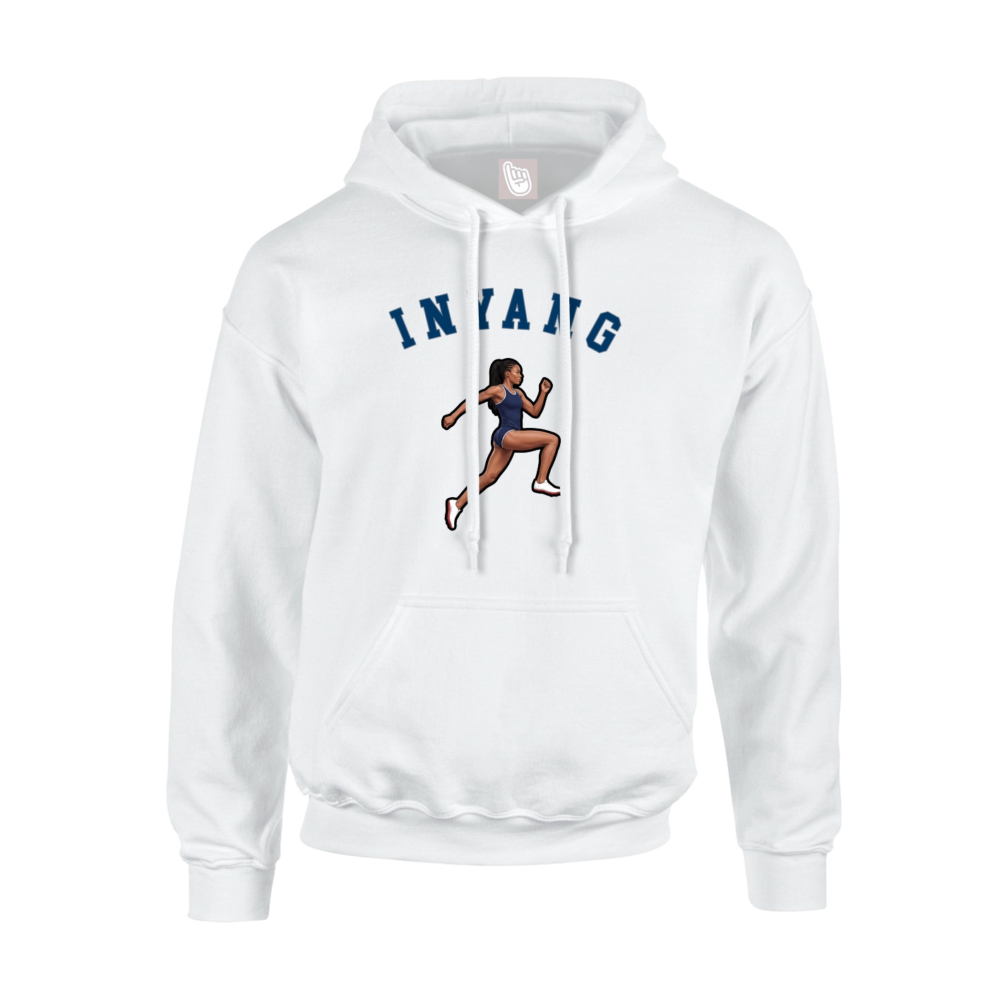 Hoodie — Shirsey Arch in White