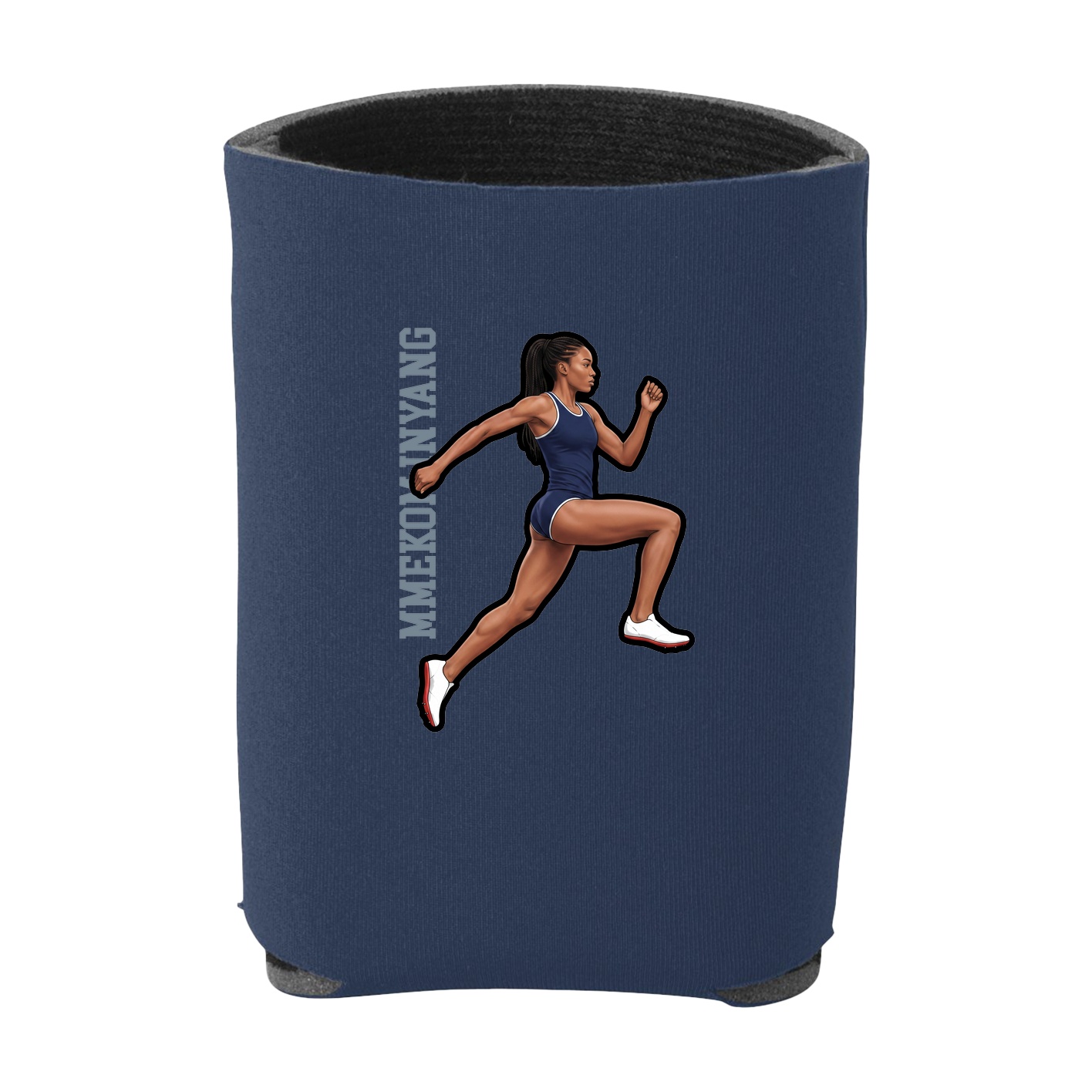 Can Holder — Name Vertical in Navy